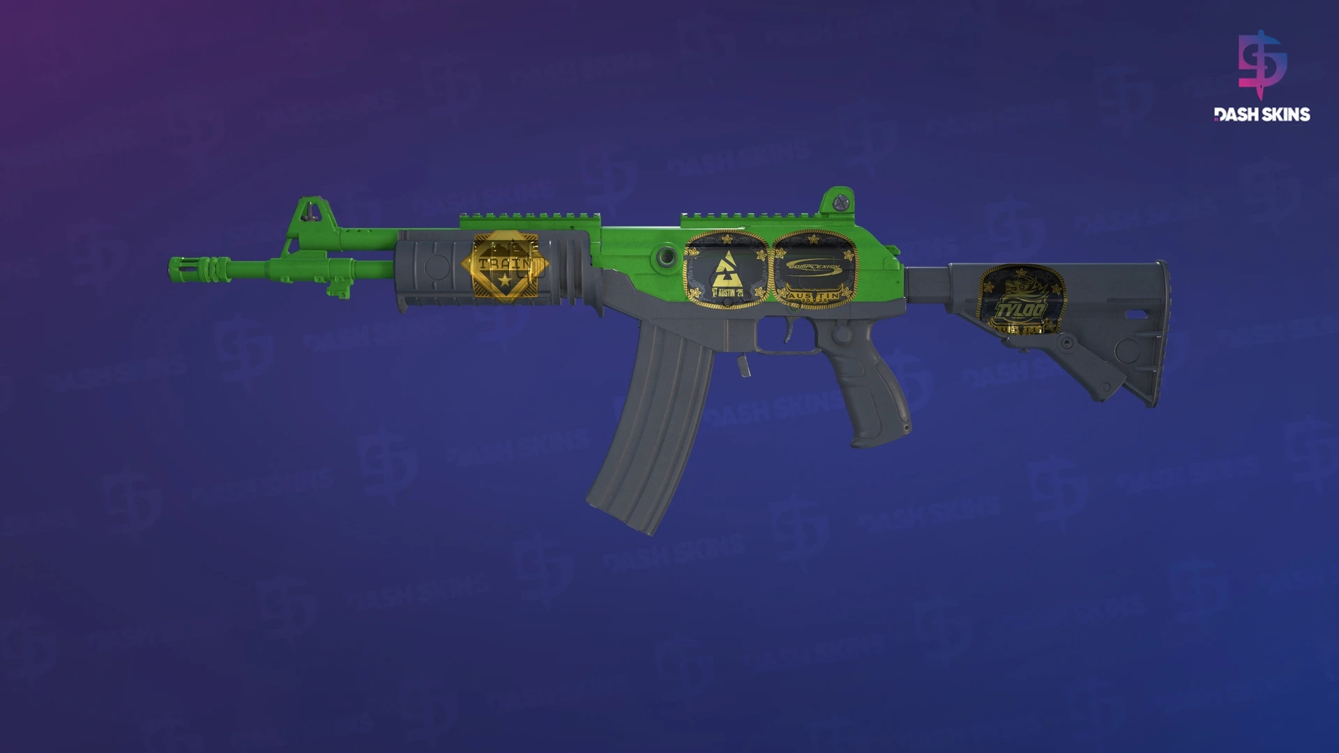 Souvenir Galil AR | Green Apple (Minimal Wear) Screenshot Playside