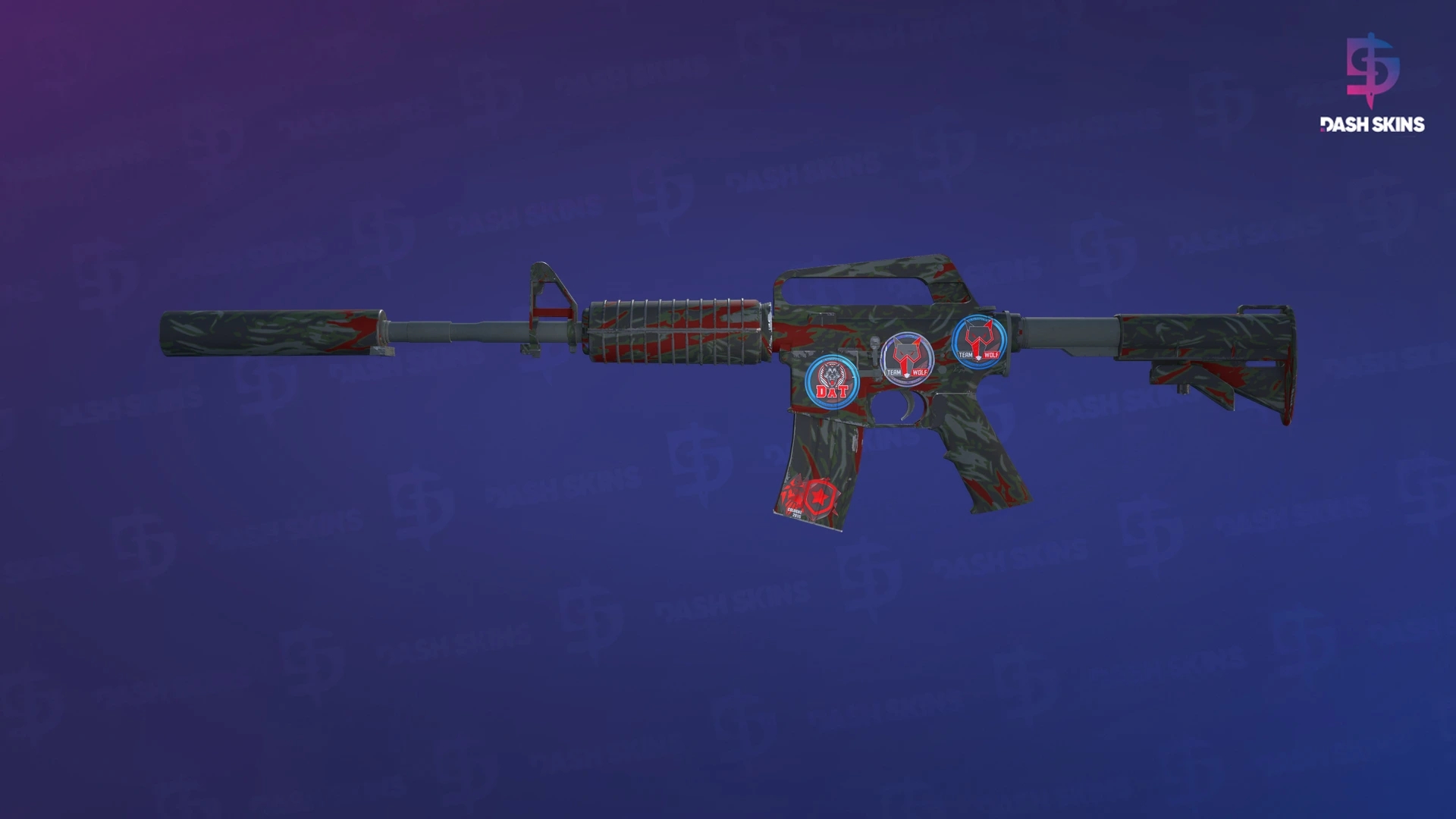 M4A1-S | Blood Tiger (Field-Tested) Screenshot Playside