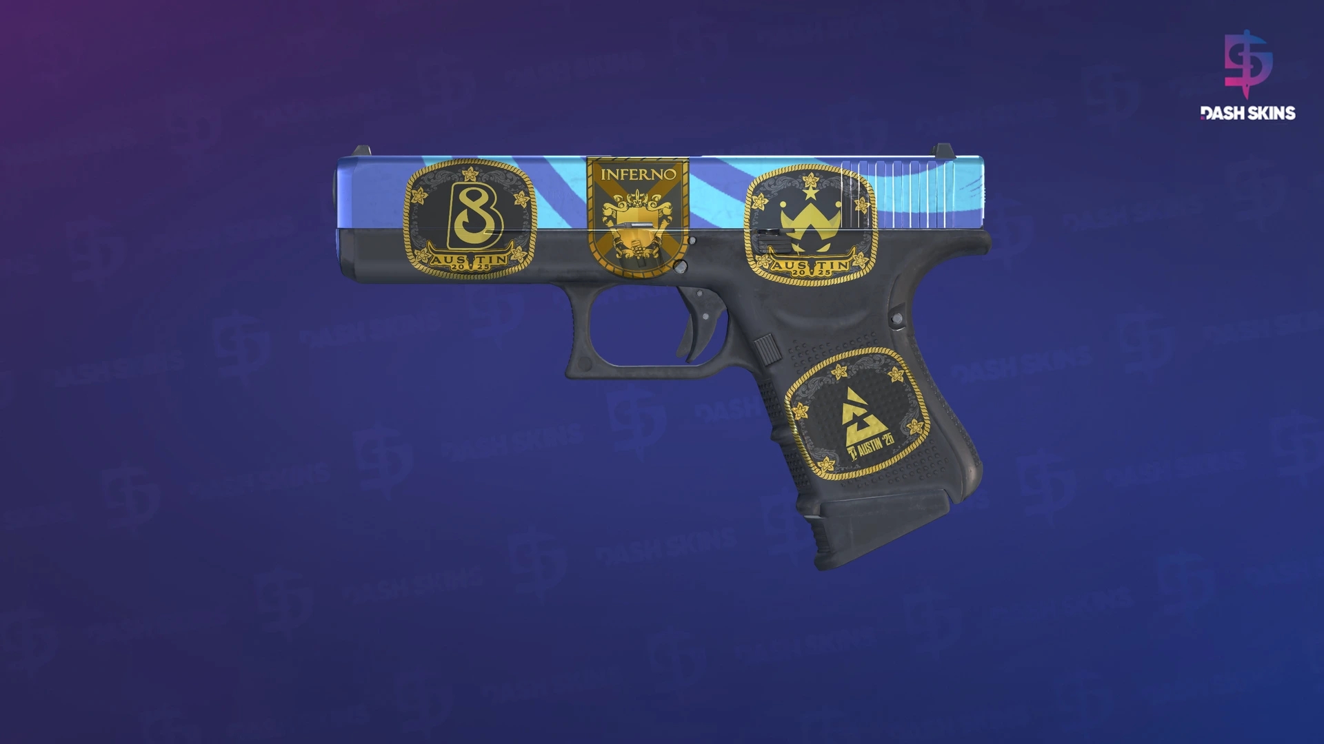 Souvenir Glock-18 | High Beam (Minimal Wear) Screenshot Playside