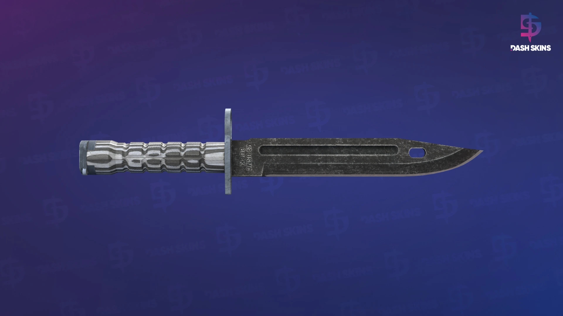 ★ Bayonet | Black Laminate (Well-Worn) Screenshot Playside