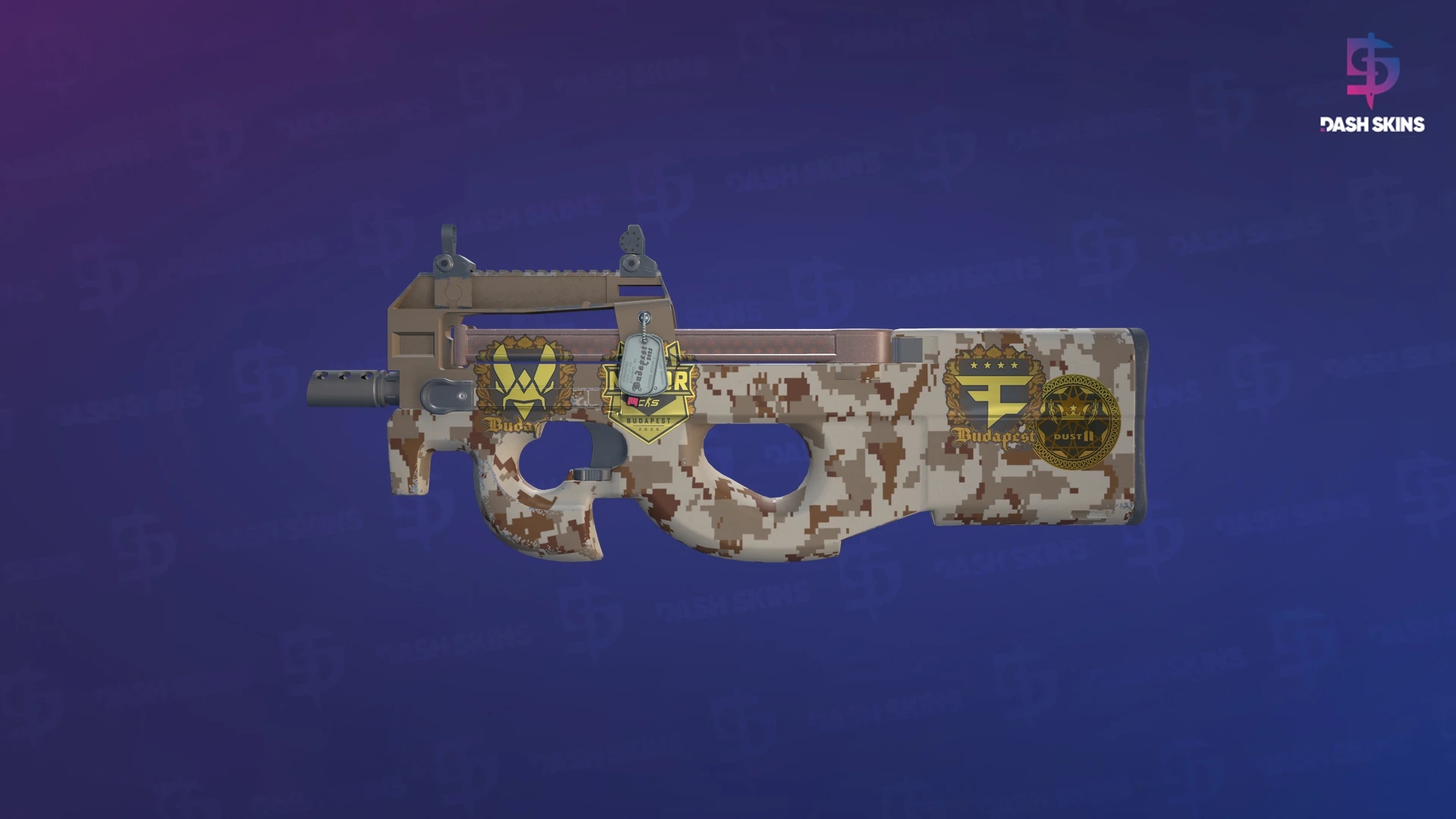Souvenir P90 | Desert DDPAT (Factory New) Screenshot Playside