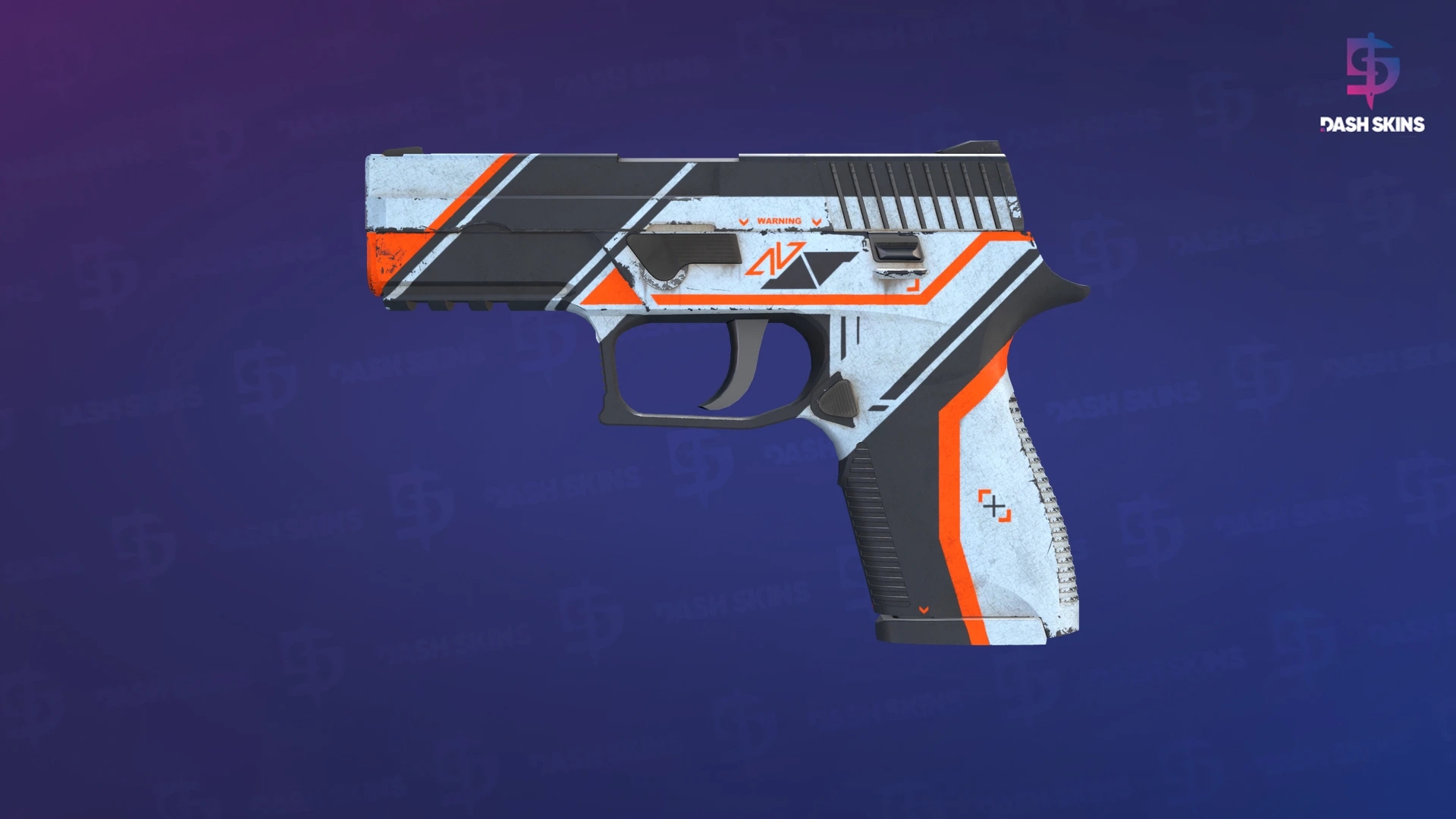 P250 | Asiimov (Battle-Scarred) Screenshot Playside