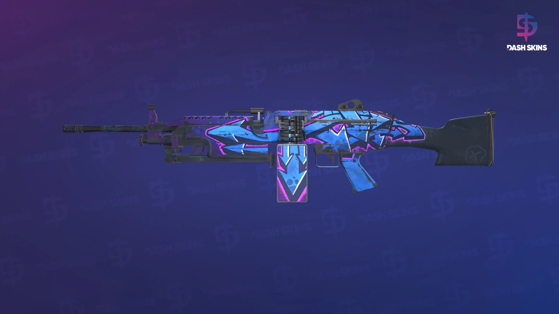 M249 | Downtown (Field-Tested) Screenshot Playside