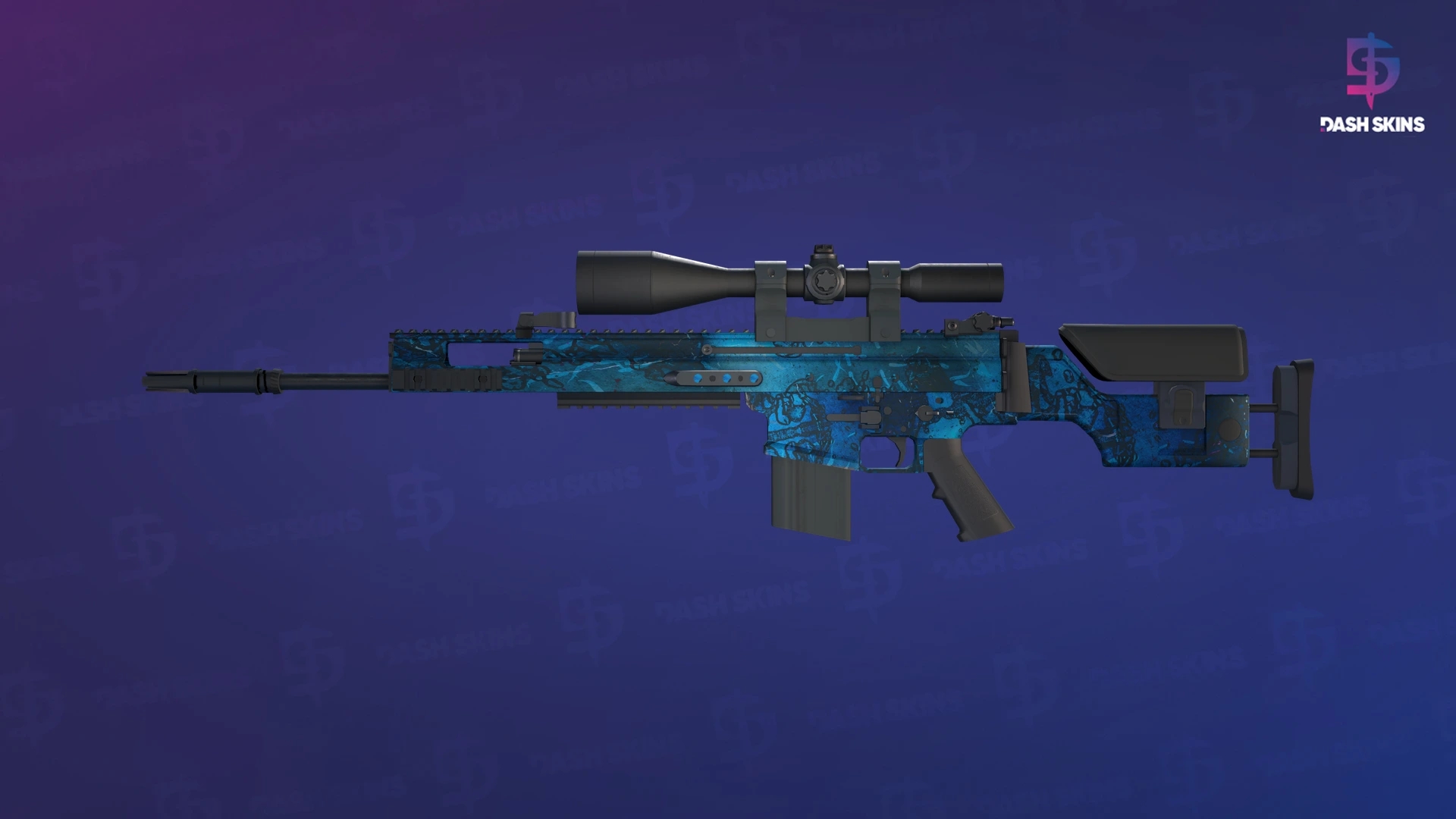 SCAR-20 | Grotto (Battle-Scarred) Screenshot Playside