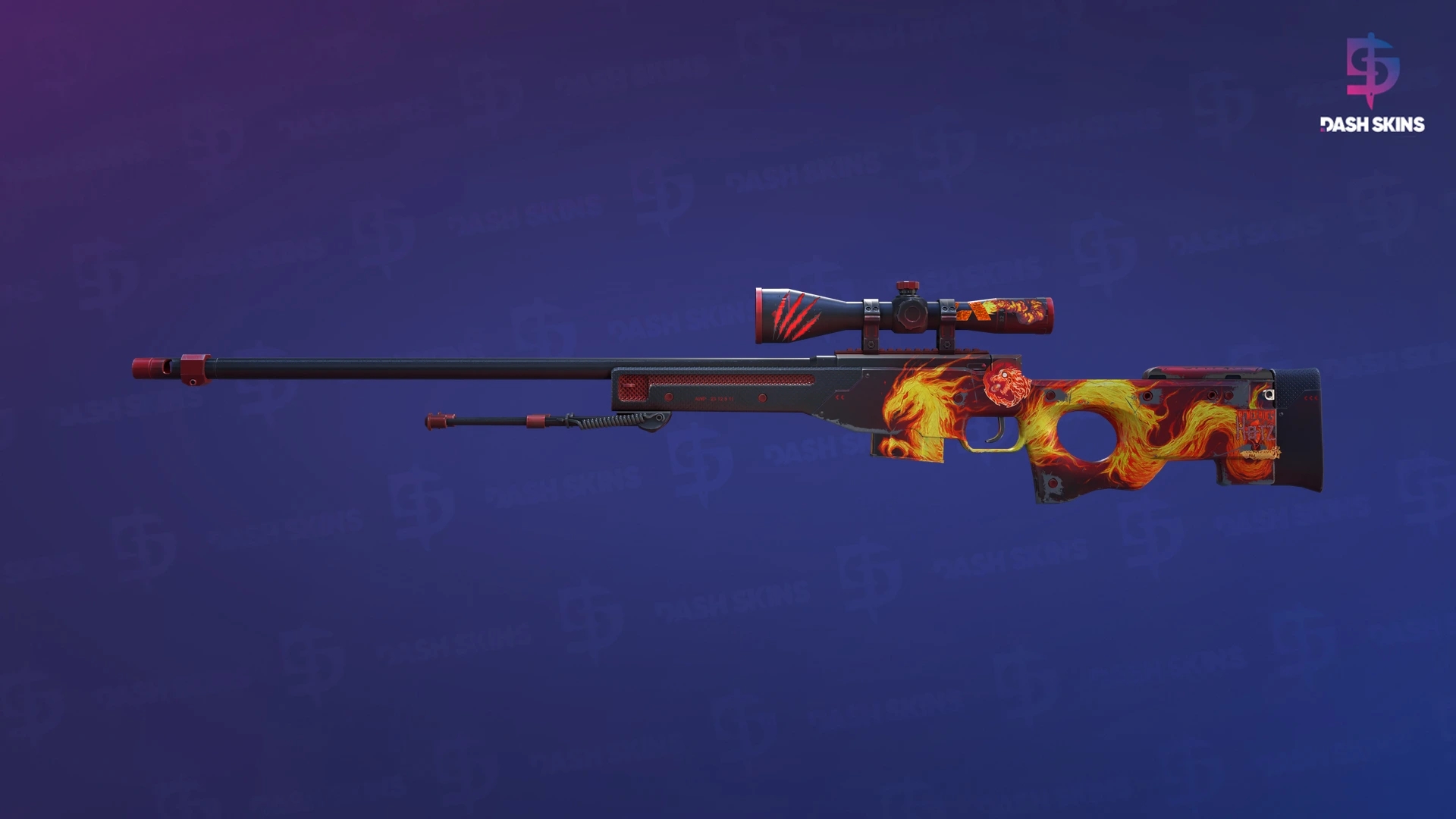 AWP | Wildfire (Field-Tested) Screenshot Playside