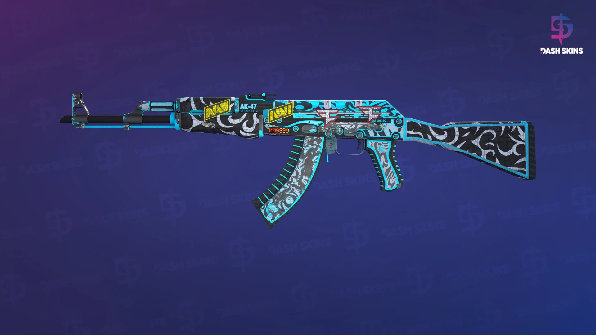 StatTrak™ AK-47 | Frontside Misty (Well-Worn) Screenshot Playside