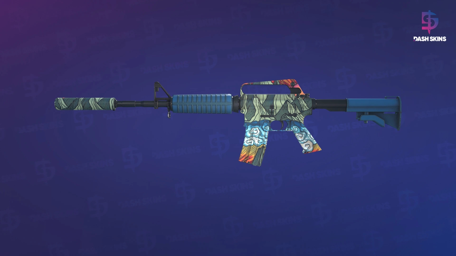 M4A1-S | Solitude (Minimal Wear) Screenshot Playside