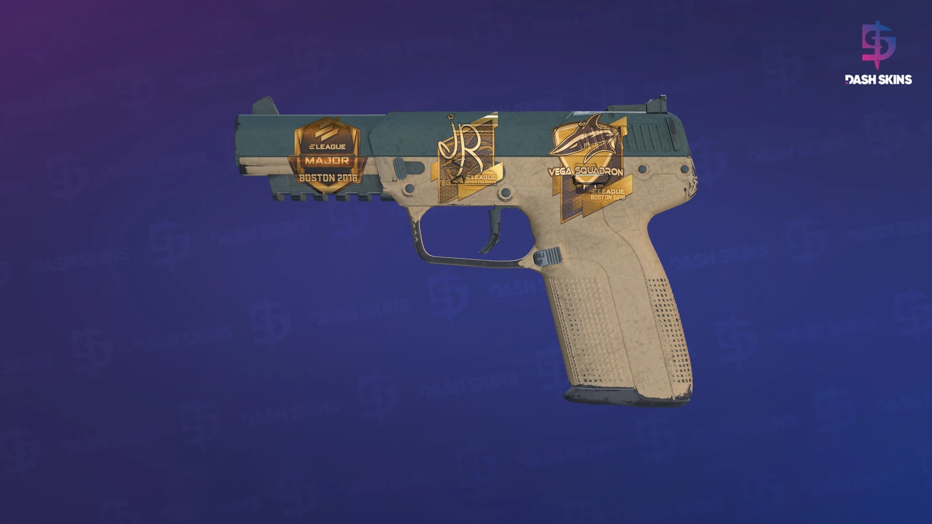 Souvenir Five-SeveN | Contractor (Field-Tested) Screenshot Playside