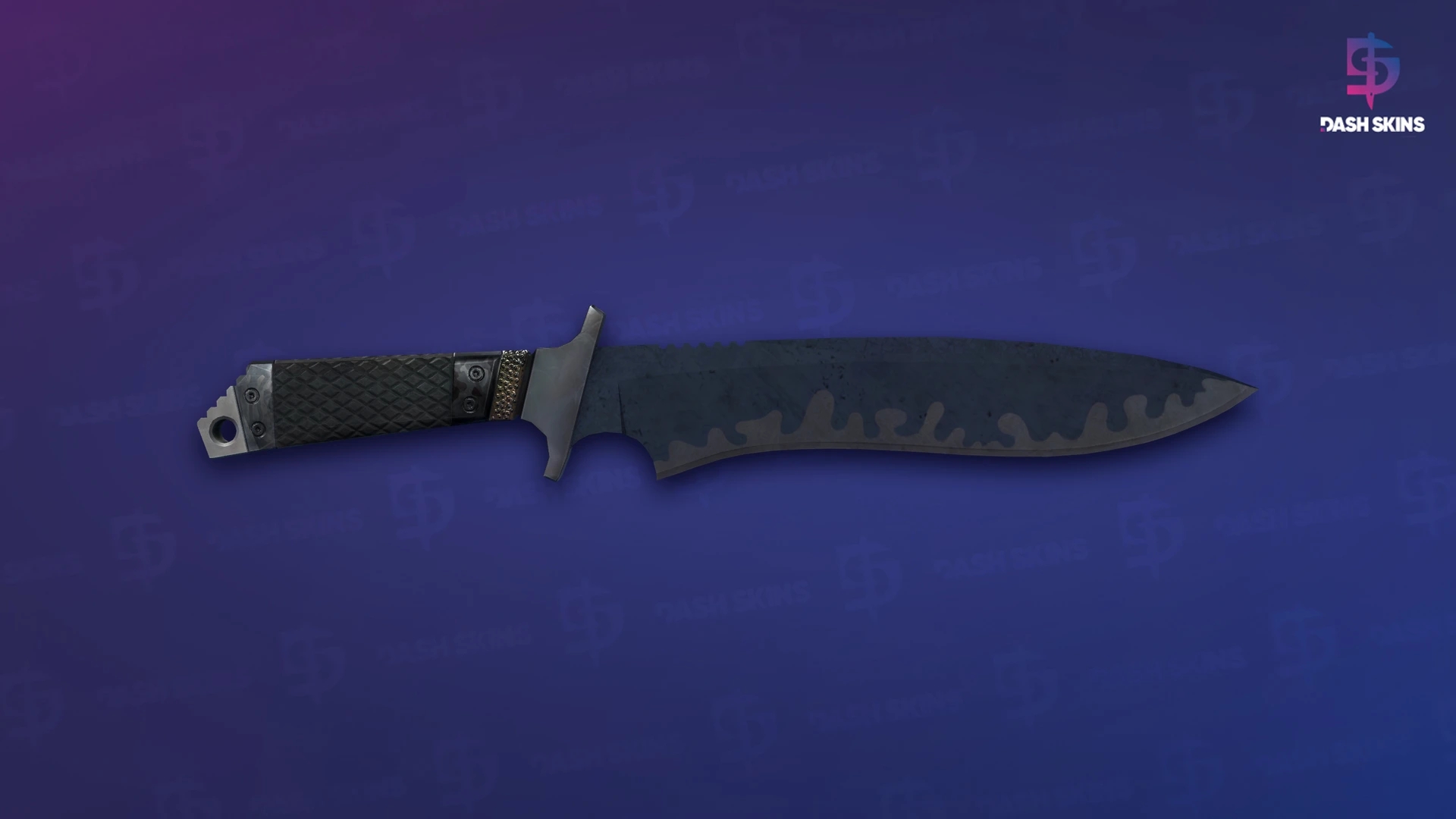 ★ Classic Knife | Blue Steel (Battle-Scarred) Screenshot Playside