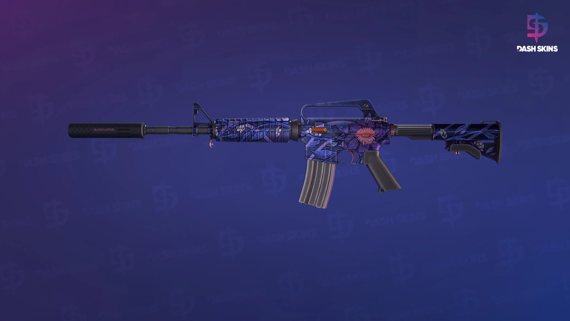 StatTrak™ M4A1-S | Black Lotus (Field-Tested) Screenshot Playside