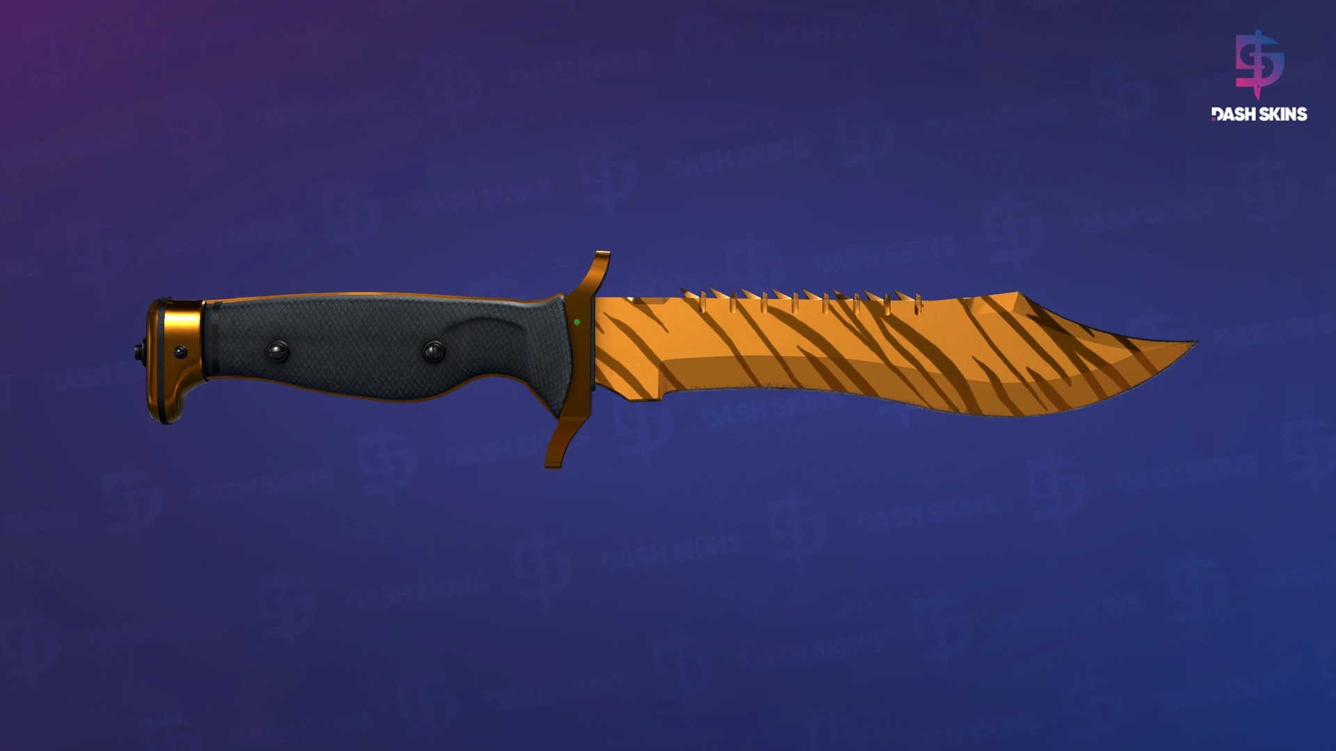 ★ Bowie Knife | Tiger Tooth (Factory New) Screenshot Playside