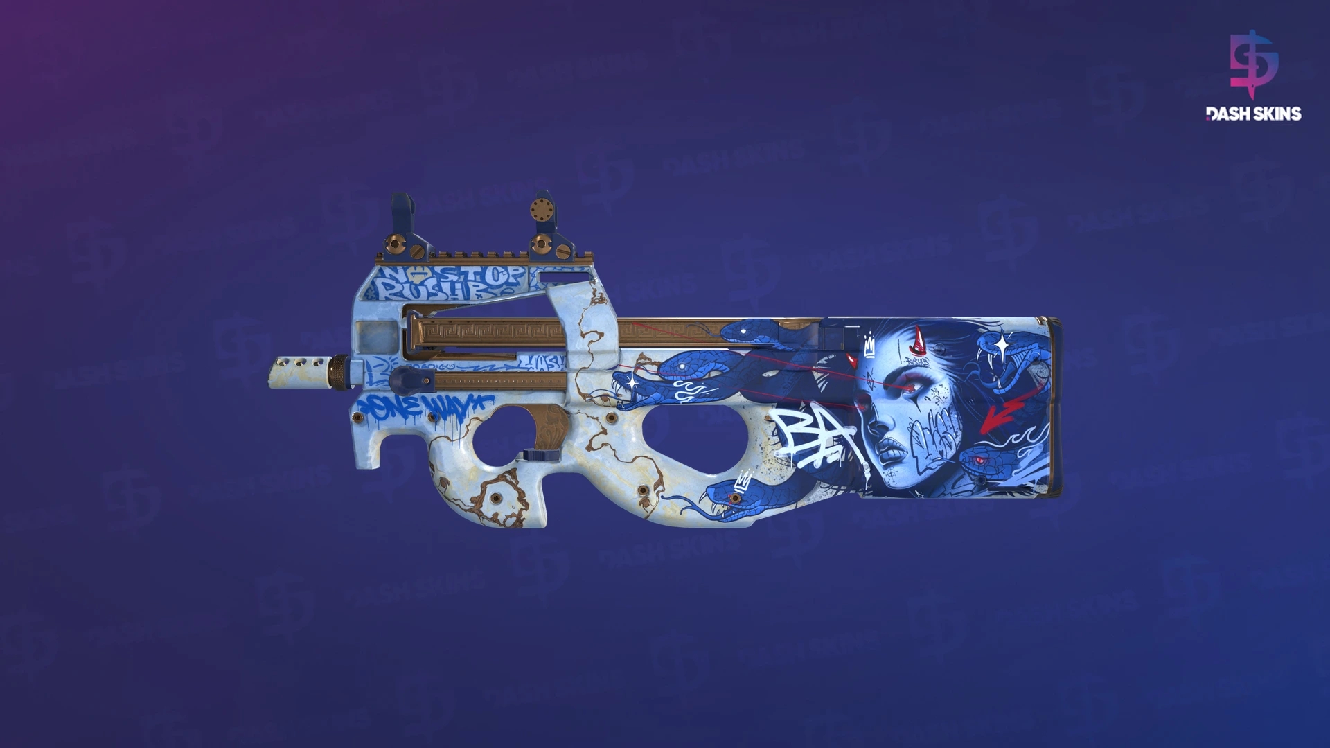 P90 | Deathgaze (Field-Tested) Screenshot Playside