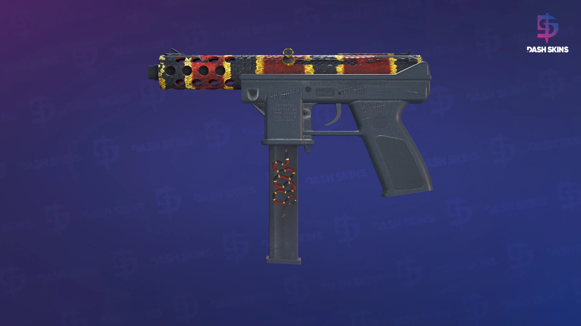 Tec-9 | Snek-9 (Minimal Wear) Screenshot Playside