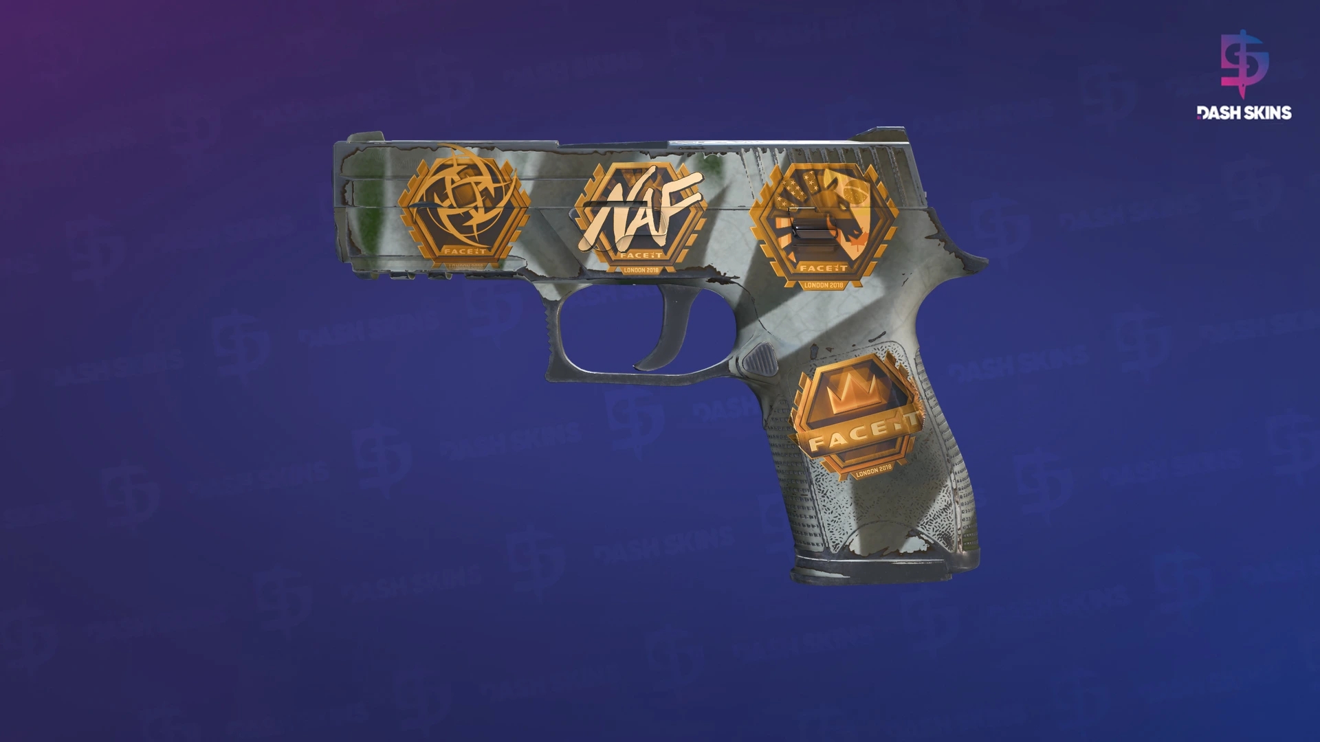 Souvenir P250 | Bone Mask (Field-Tested) Screenshot Playside