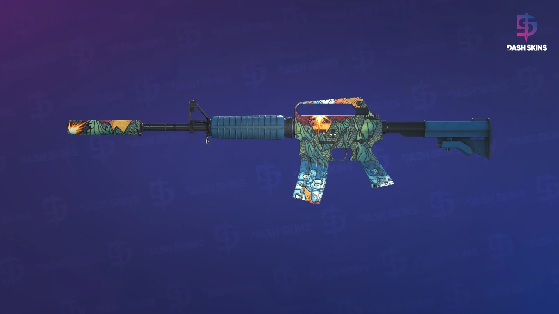 M4A1-S | Solitude (Field-Tested) Screenshot Playside