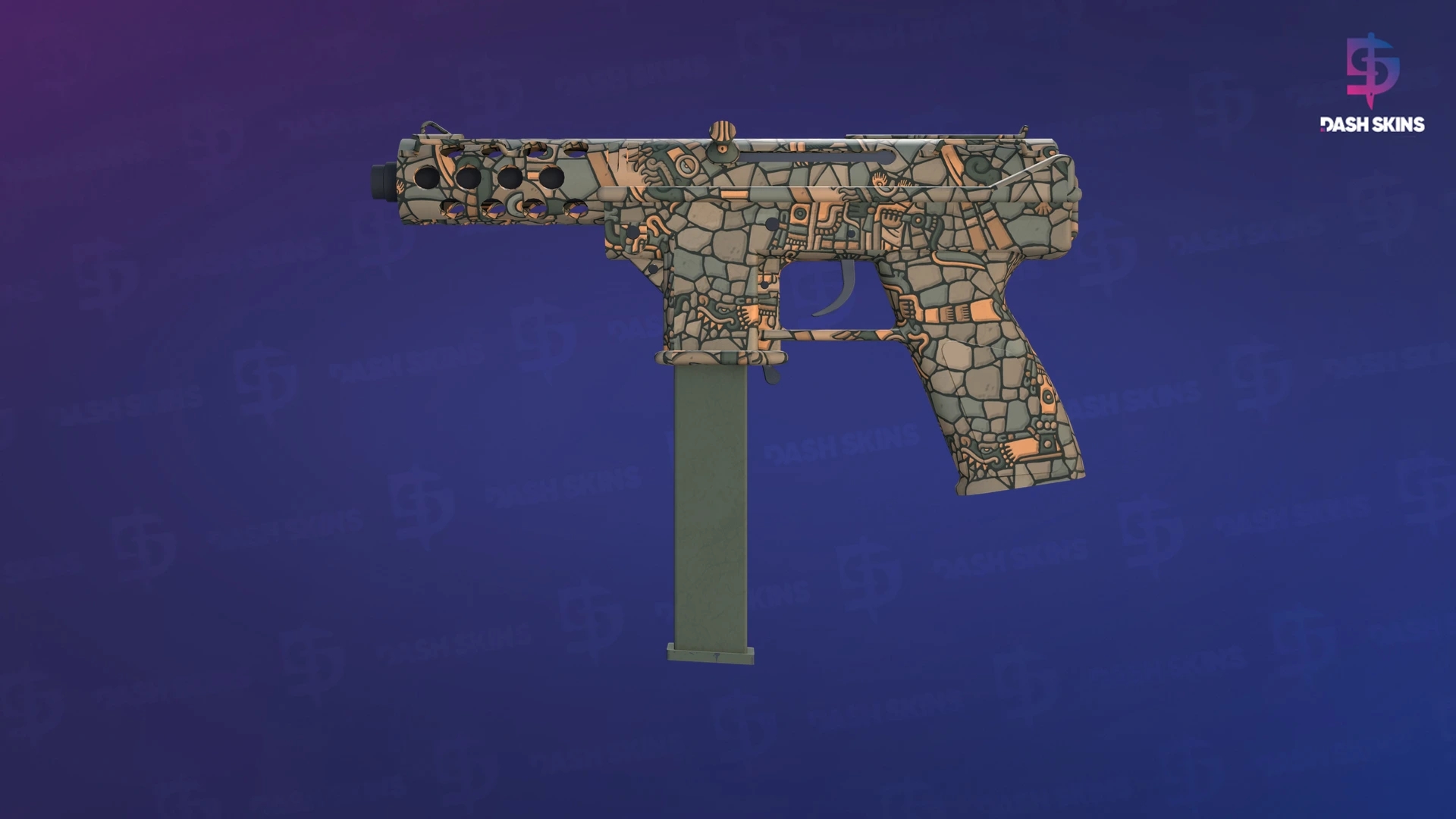 Souvenir Tec-9 | Blast From the Past (Factory New) Screenshot Playside