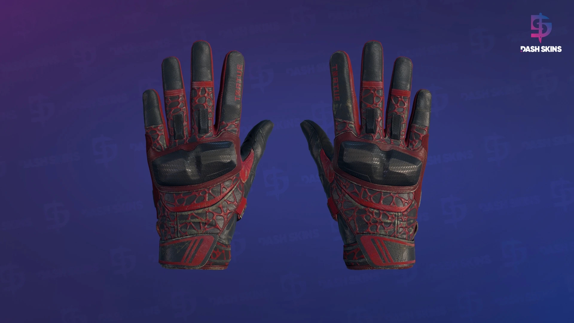 ★ Moto Gloves | Blood Pressure (Well-Worn) Screenshot Playside