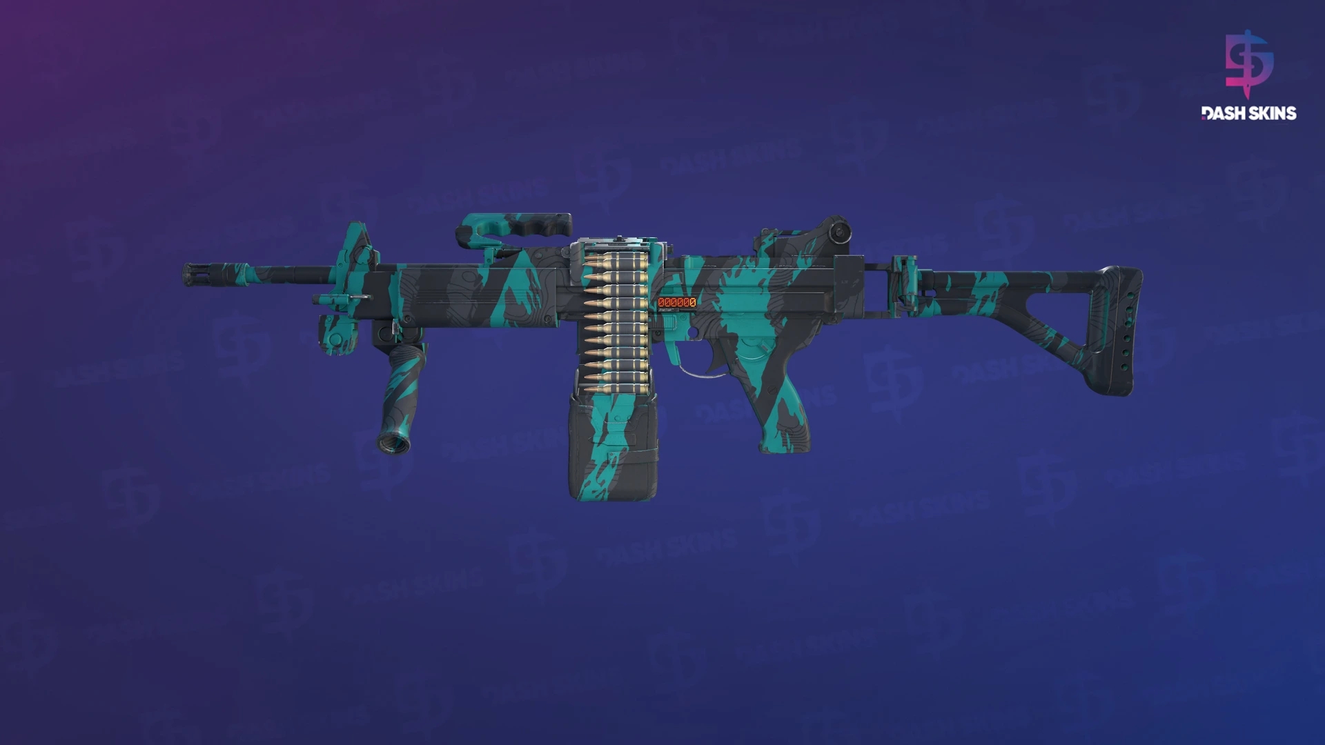StatTrak™ Negev | Terrain (Factory New) Screenshot Playside