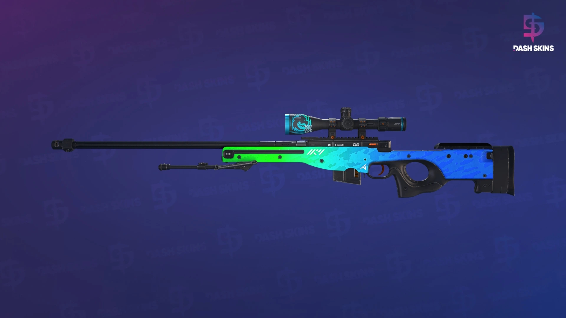 AWP | Ice Coaled (Minimal Wear) Screenshot Playside
