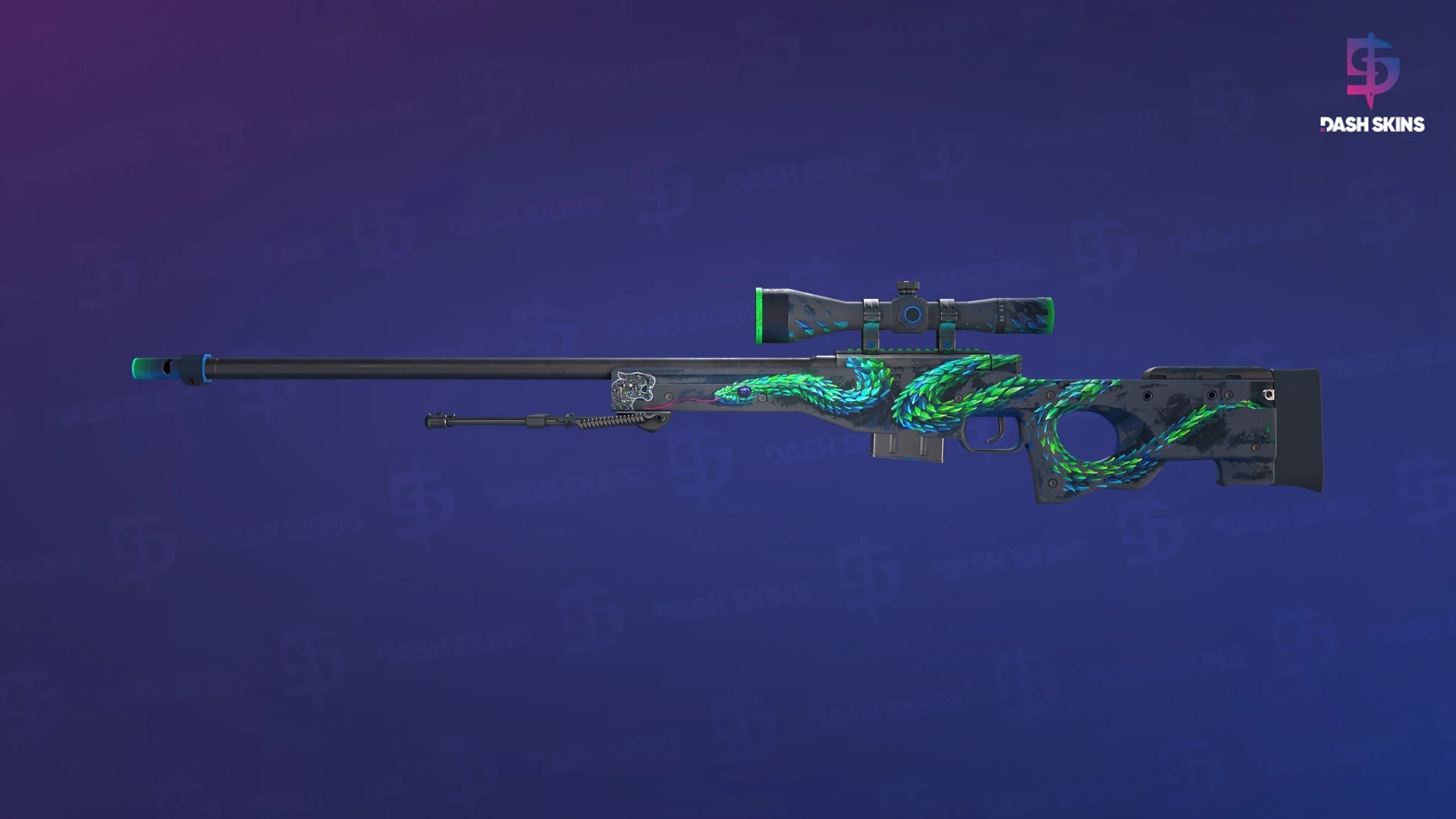 AWP | Atheris (Battle-Scarred) Screenshot Playside
