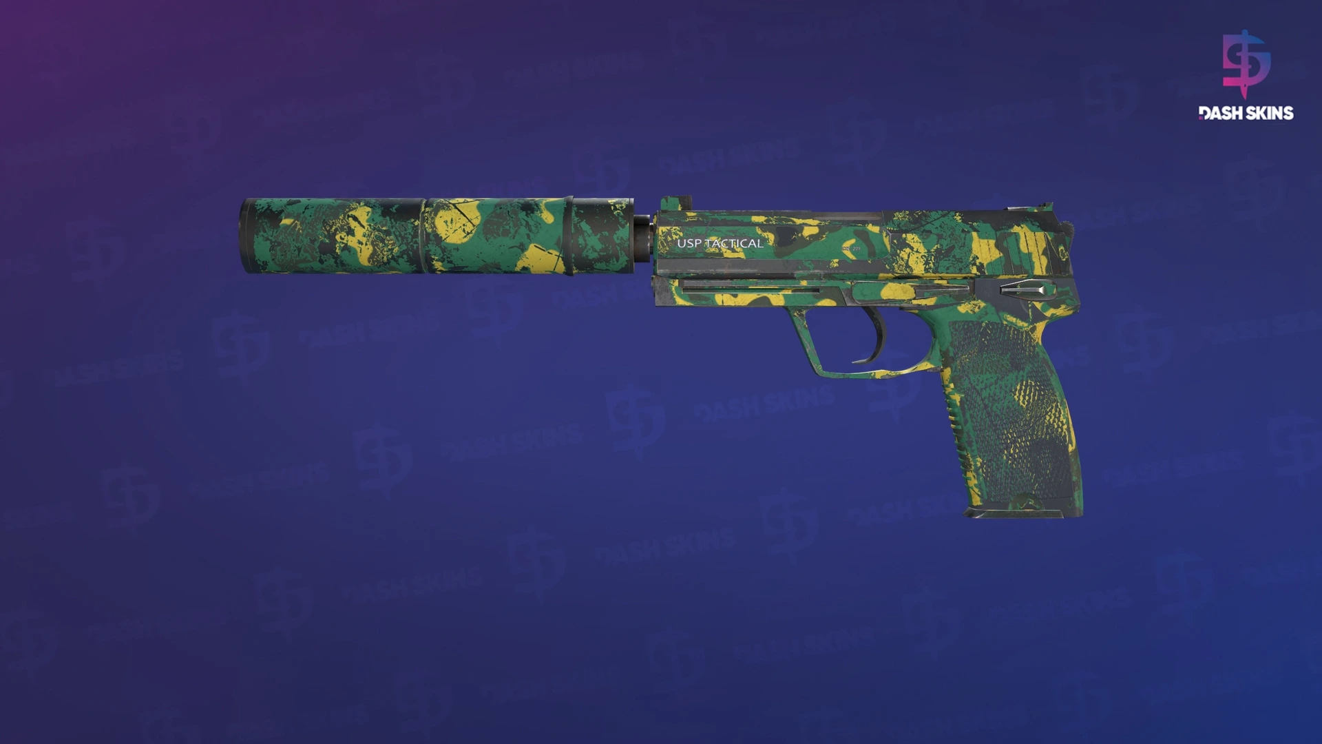 USP-S | Overgrowth (Well-Worn) Screenshot Playside