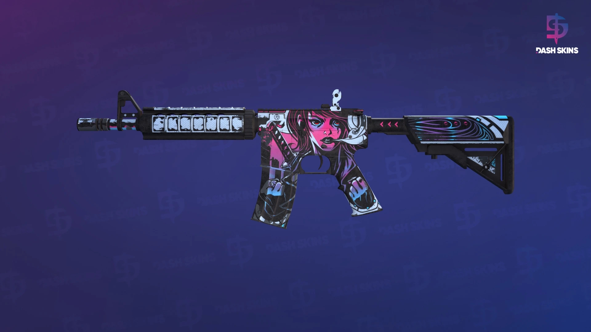 M4A4 | Neo-Noir (Field-Tested) Screenshot Playside