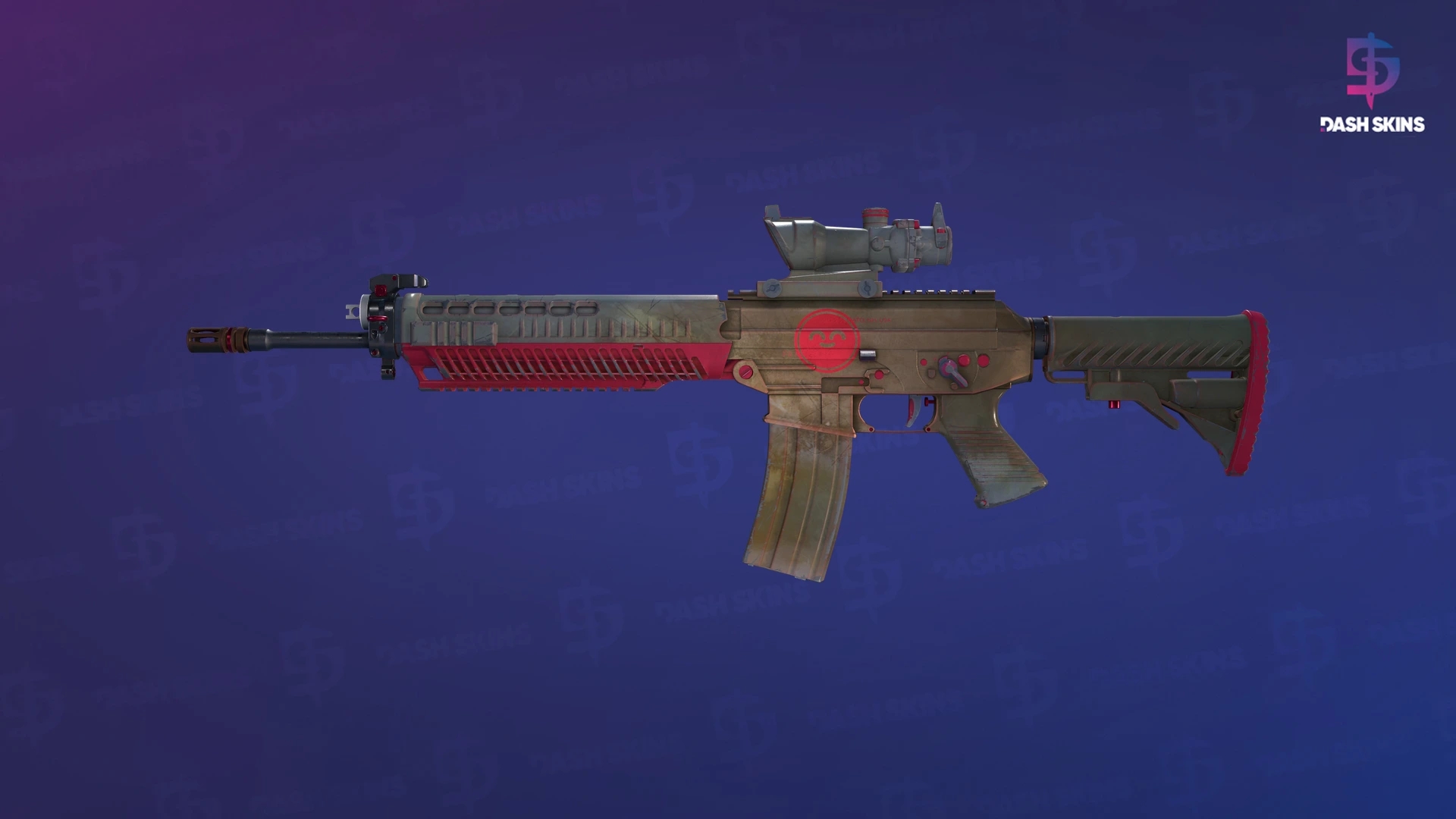 SG 553 | Berry Gel Coat (Field-Tested) Screenshot Playside