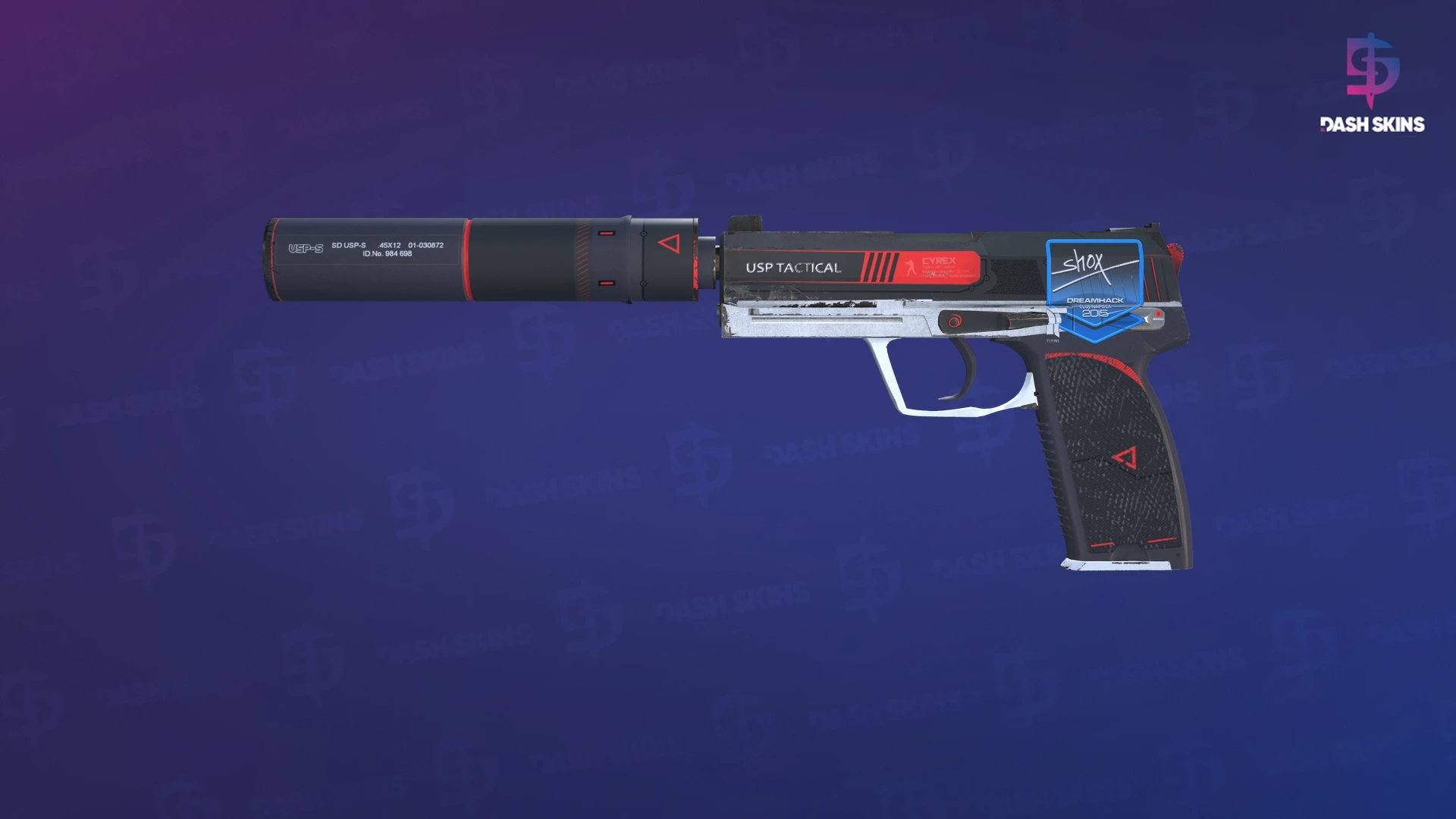 USP-S | Cyrex (Minimal Wear) Screenshot Playside
