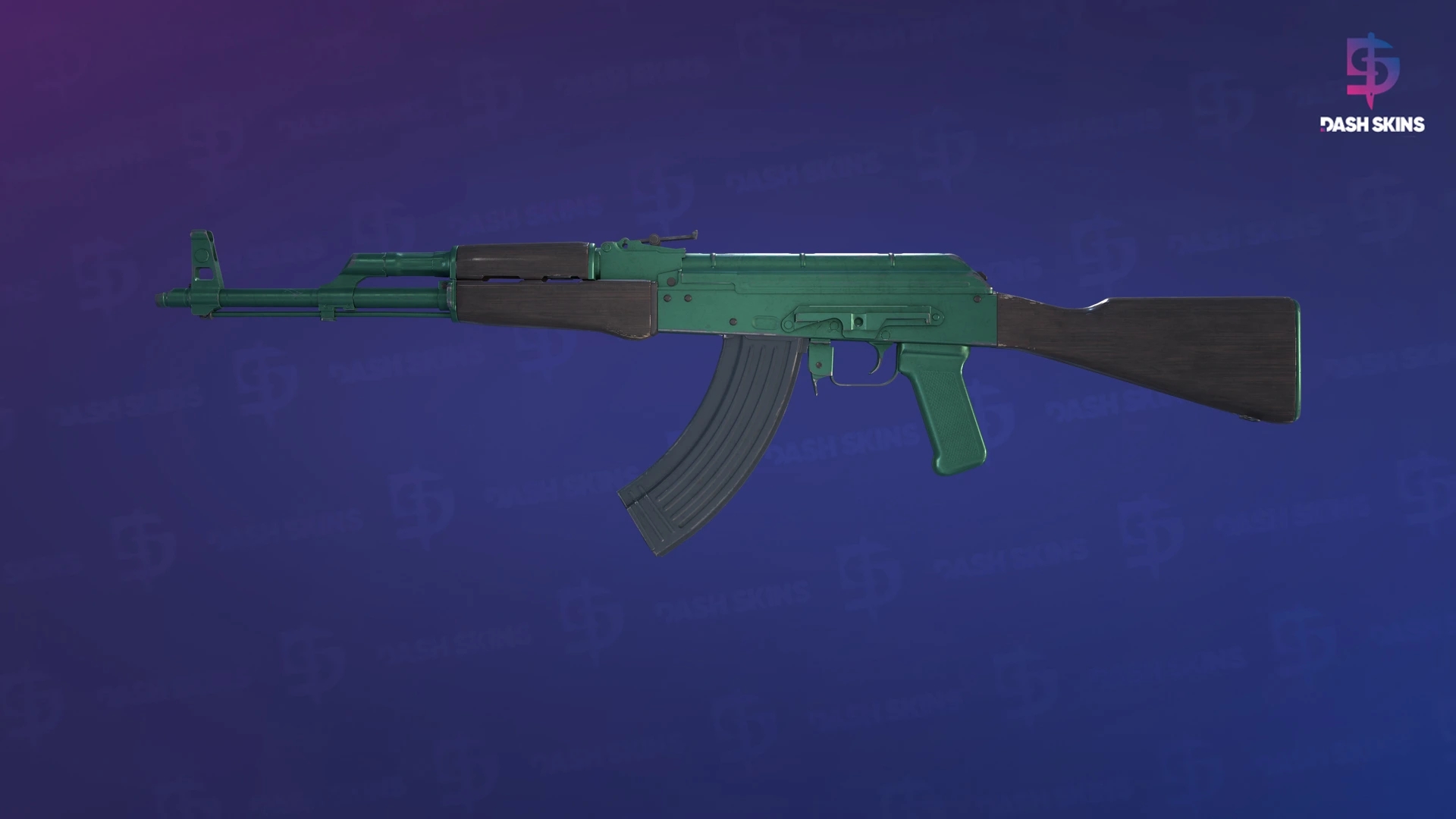 AK-47 | Wintergreen (Field-Tested) Screenshot Playside