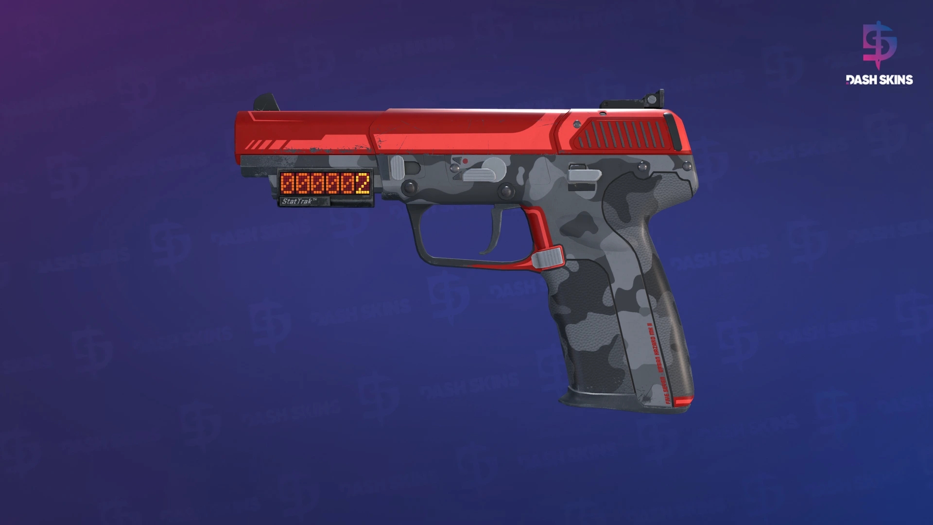 StatTrak™ Five-SeveN | Urban Hazard (Minimal Wear) Screenshot Playside