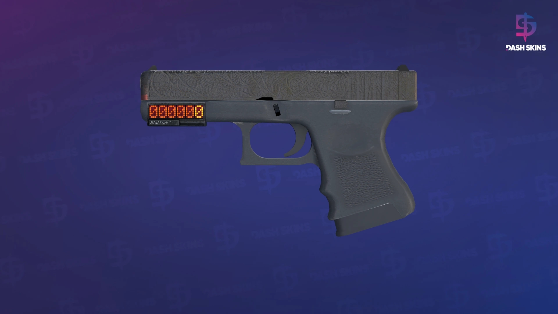 StatTrak™ Glock-18 | Ironwork (Battle-Scarred) Screenshot Playside