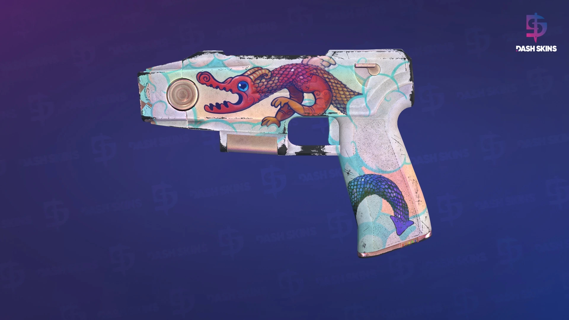 Zeus x27 | Dragon Snore (Well-Worn) Screenshot Playside
