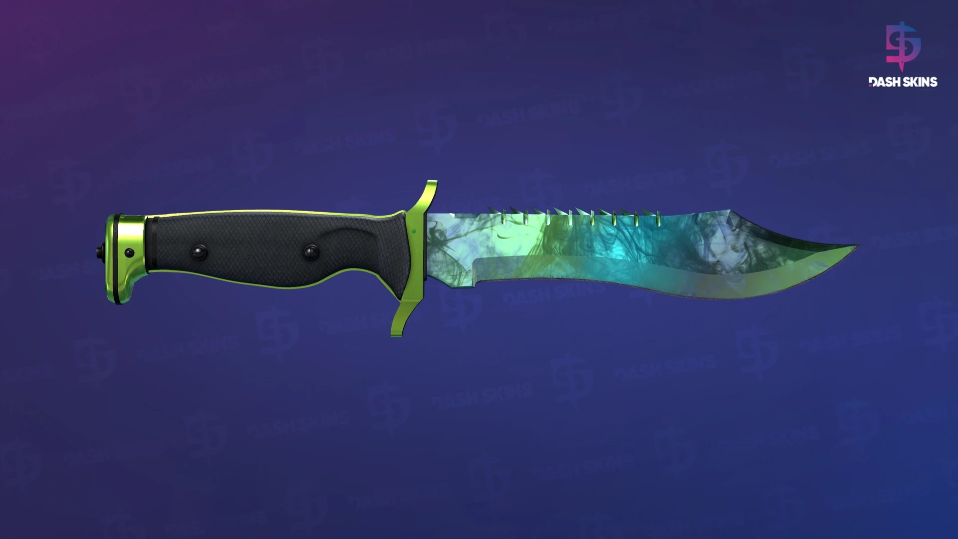 ★ Bowie Knife | Gamma Doppler (Factory New) - Phase 4 Screenshot Playside