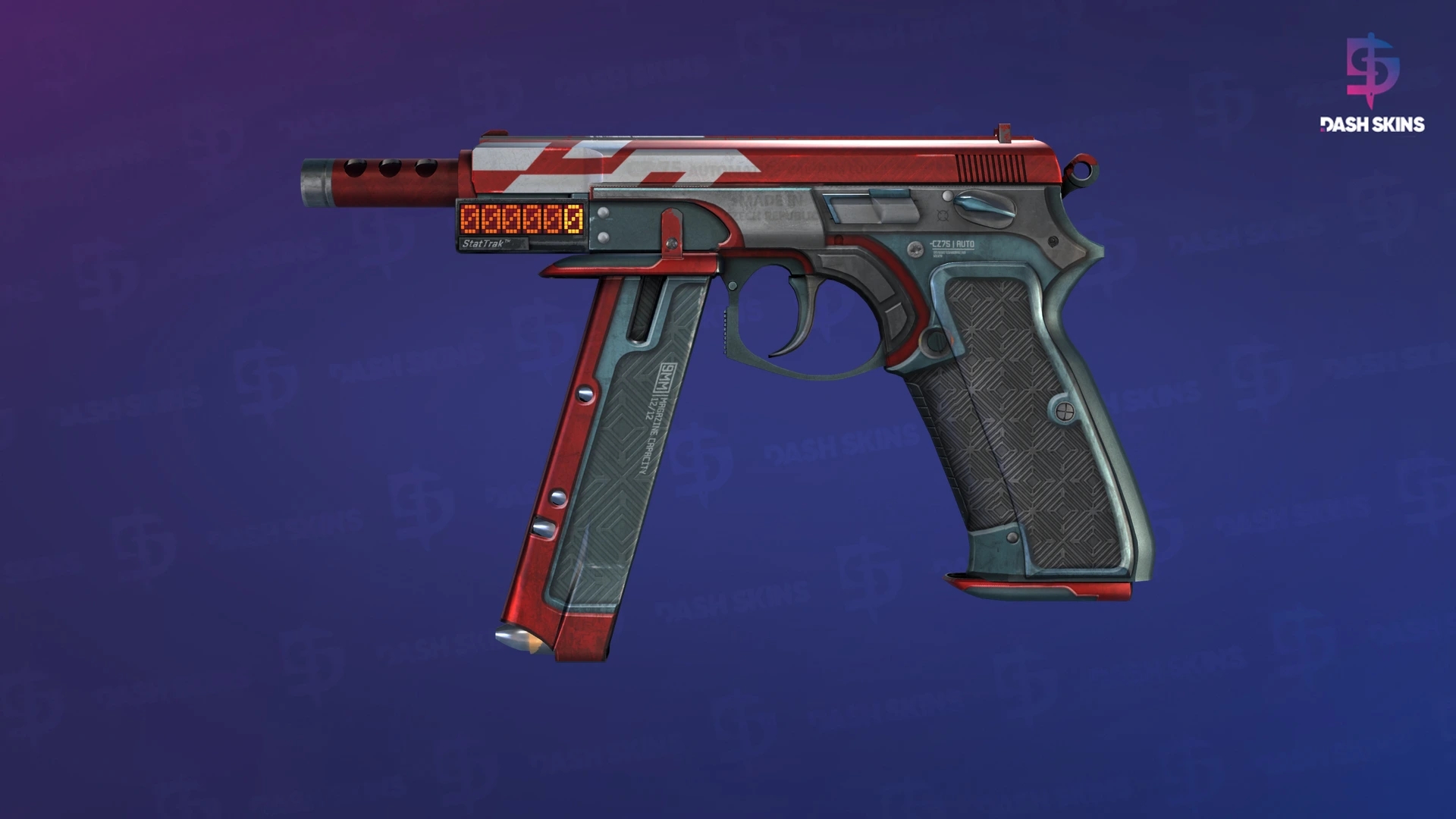 StatTrak™ CZ75-Auto | Red Astor (Field-Tested) Screenshot Playside
