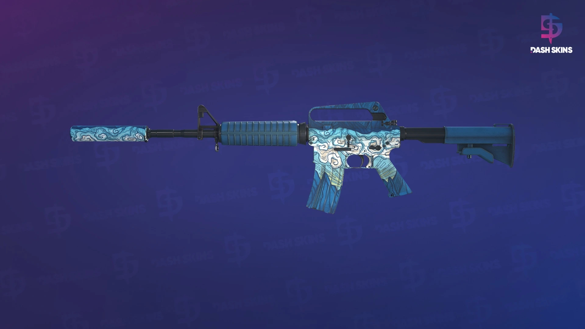 M4A1-S | Solitude (Field-Tested) Screenshot Playside