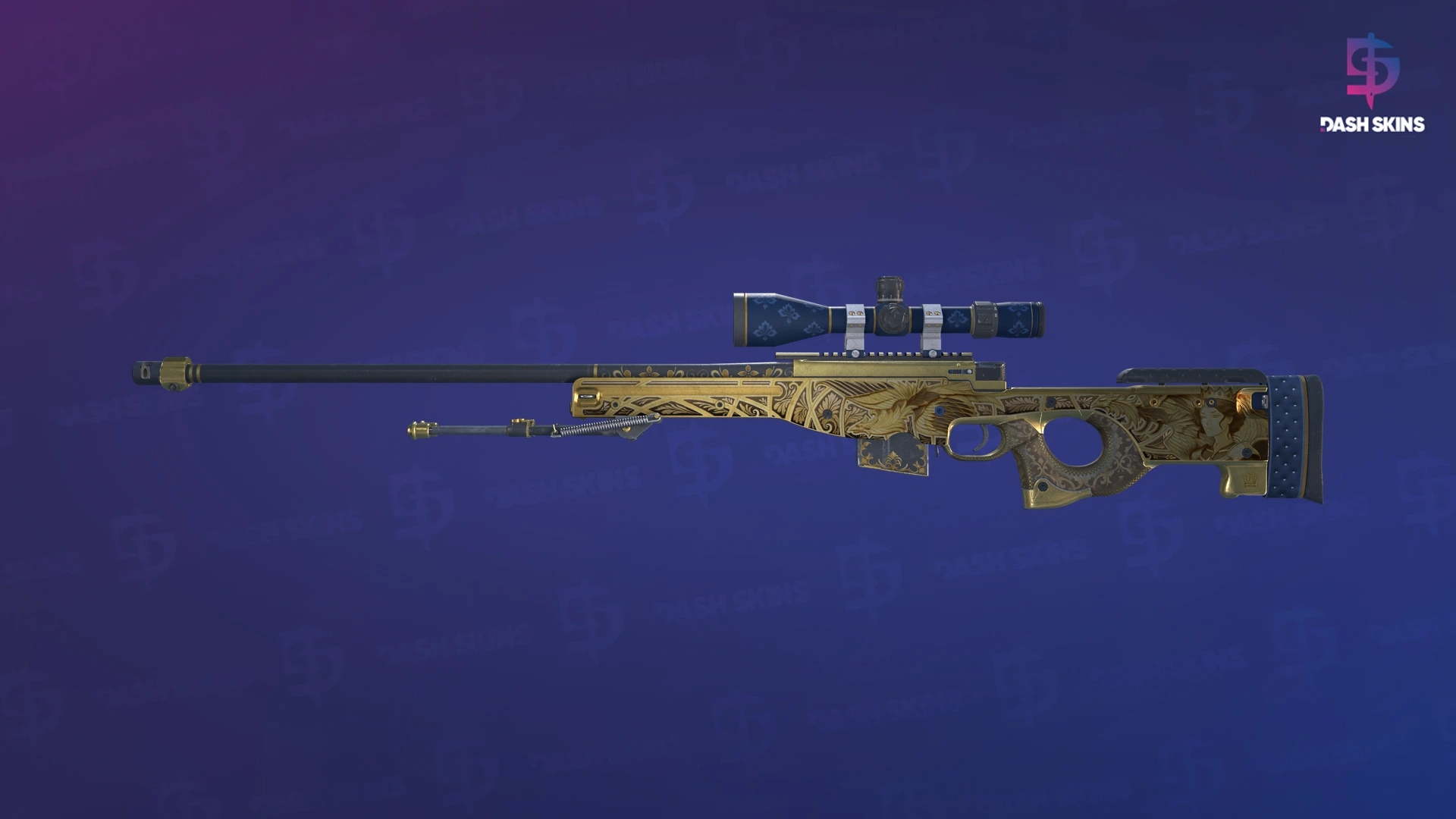 AWP | Queen's Gambit (Field-Tested) Screenshot Playside