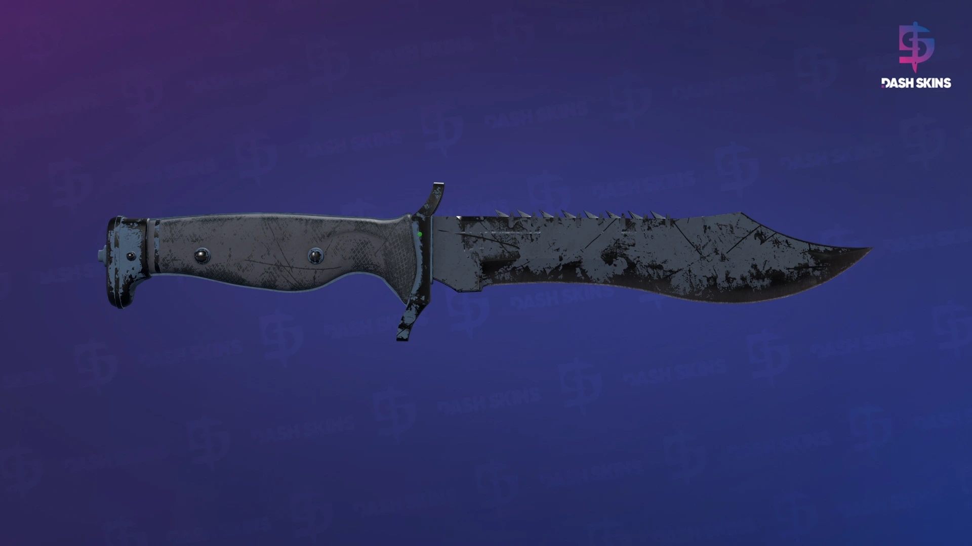 ★ Bowie Knife | Night (Battle-Scarred) Screenshot Playside