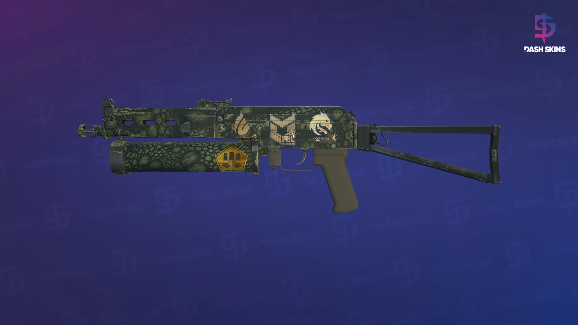 Souvenir PP-Bizon | Anolis (Minimal Wear) Screenshot Playside