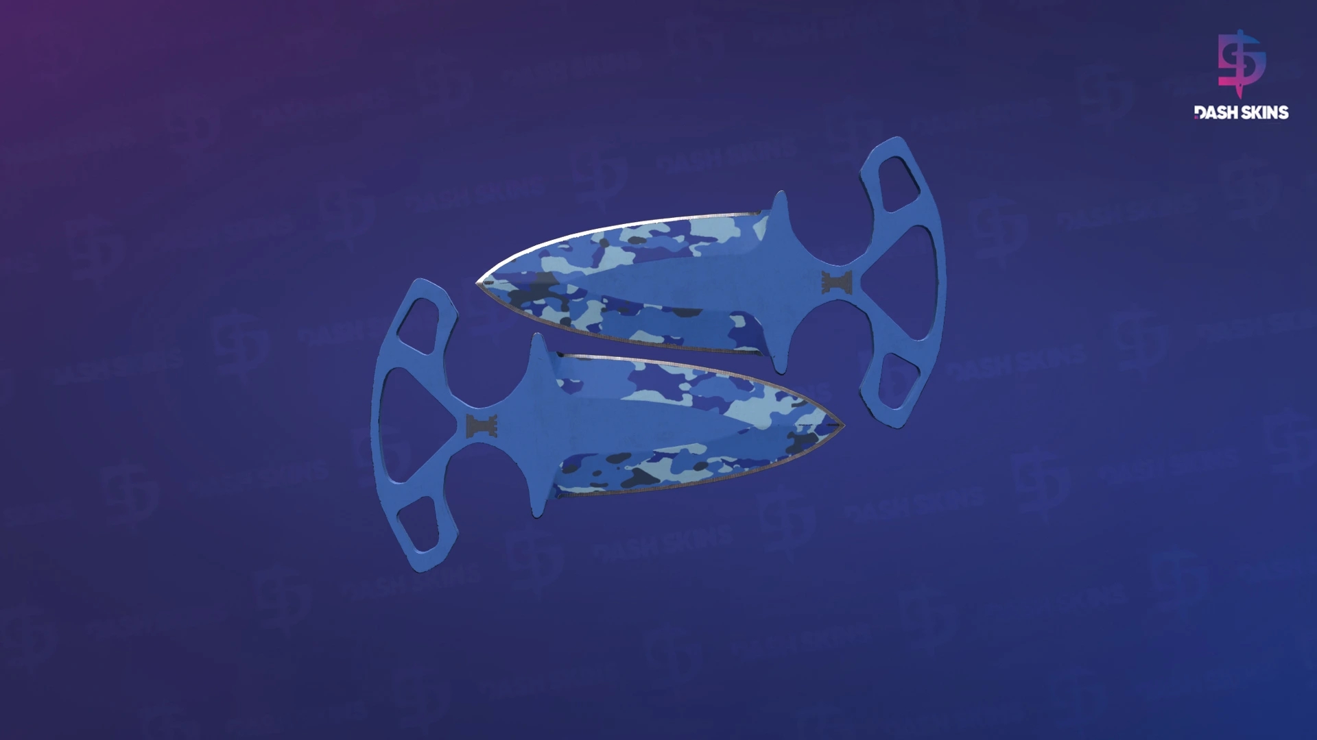 ★ Shadow Daggers | Bright Water (Field-Tested) Screenshot Playside