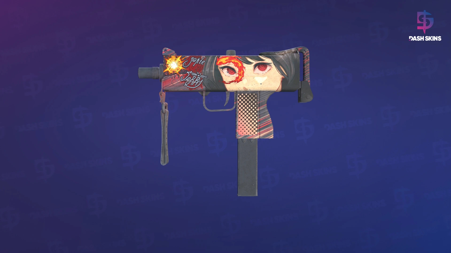 MAC-10 | Sakkaku (Well-Worn) Screenshot Playside