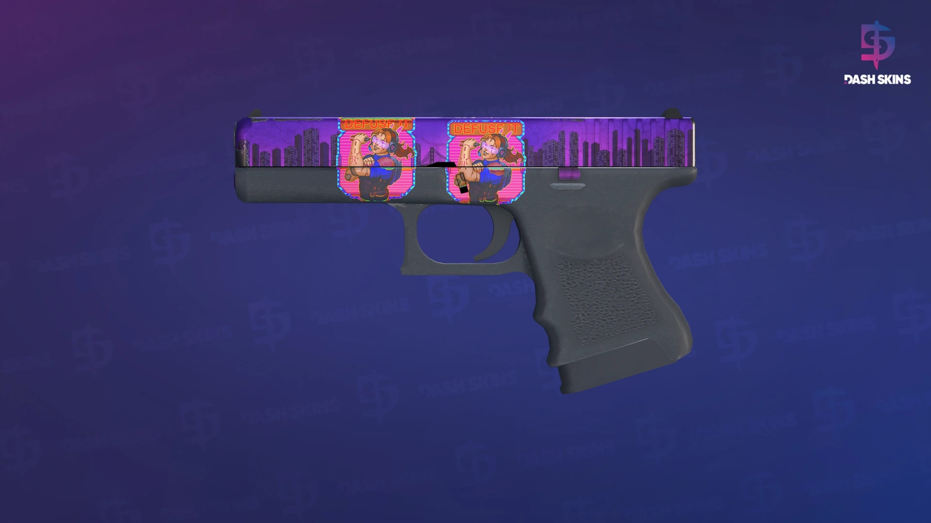 Glock-18 | Moonrise (Field-Tested) Screenshot Playside