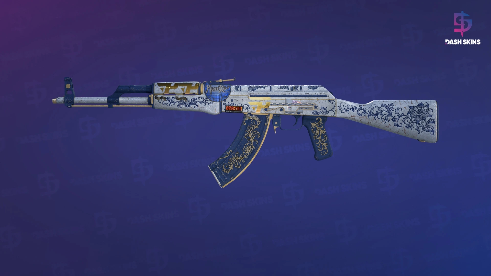 StatTrak™ AK-47 | Inheritance (Battle-Scarred) Screenshot Playside