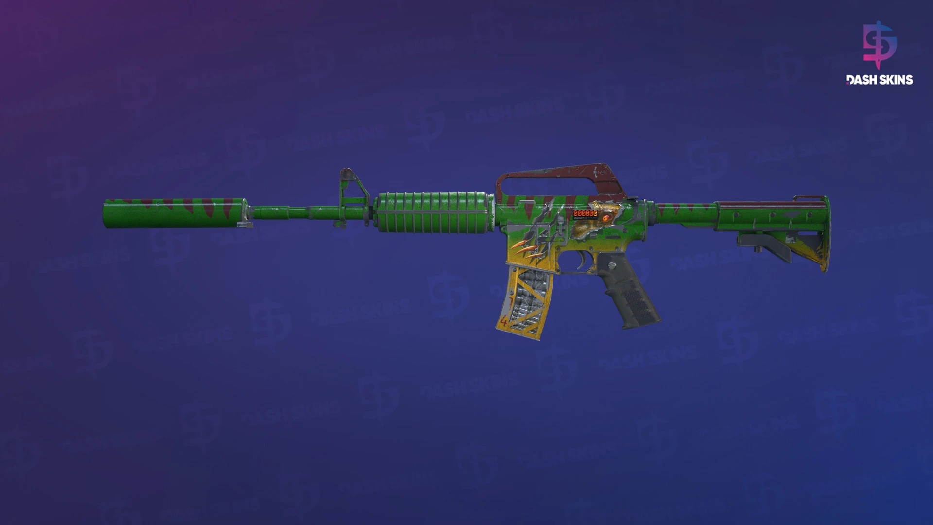 StatTrak™ M4A1-S | Emphorosaur-S (Battle-Scarred) Screenshot Playside