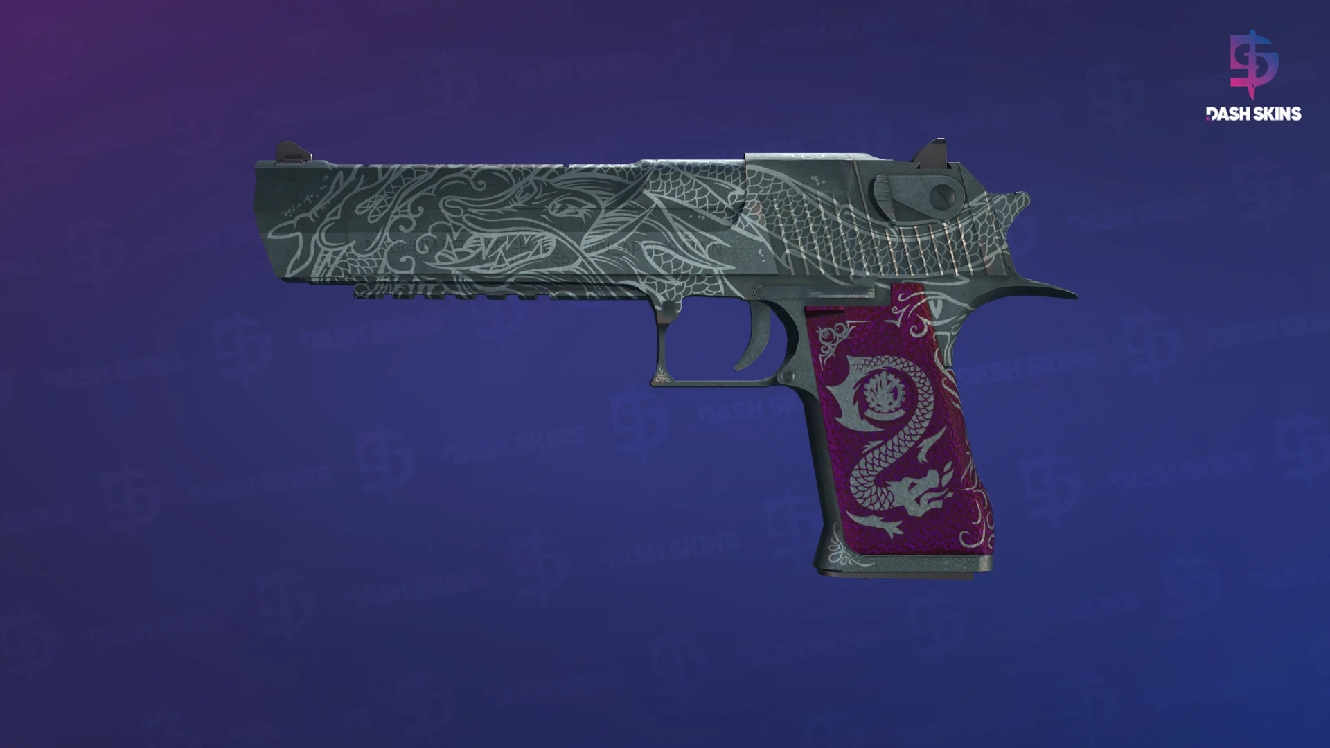 Desert Eagle | Kumicho Dragon (Battle-Scarred) Screenshot Playside