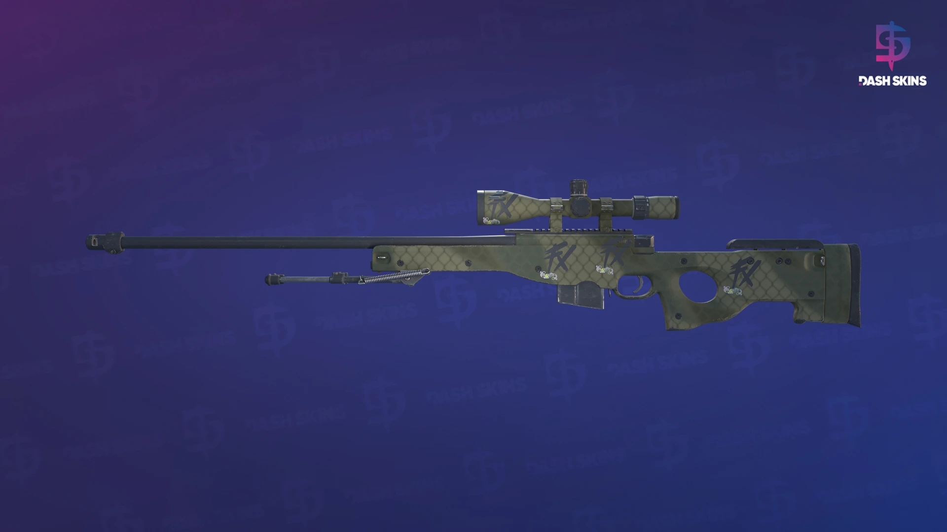 AWP | Safari Mesh (Minimal Wear) Screenshot Playside