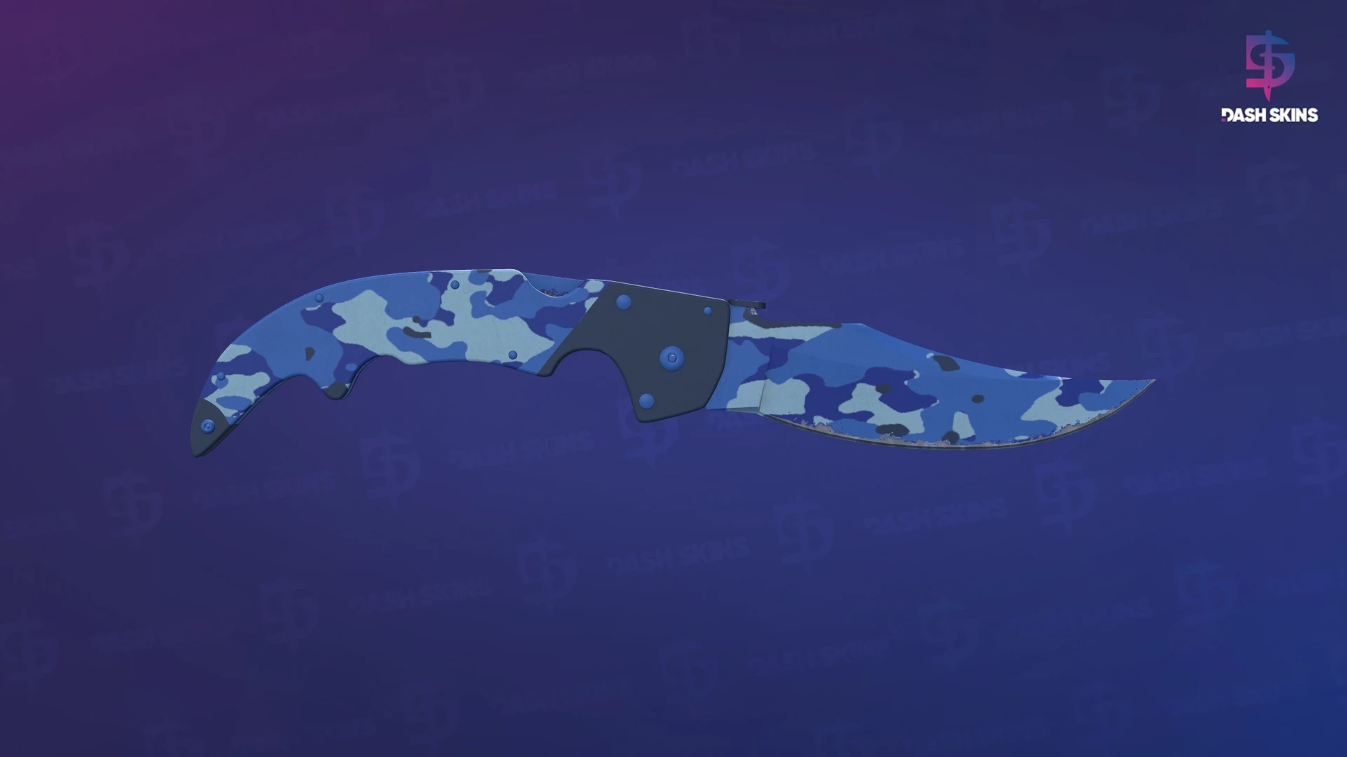 ★ Falchion Knife | Bright Water (Minimal Wear) Screenshot Playside
