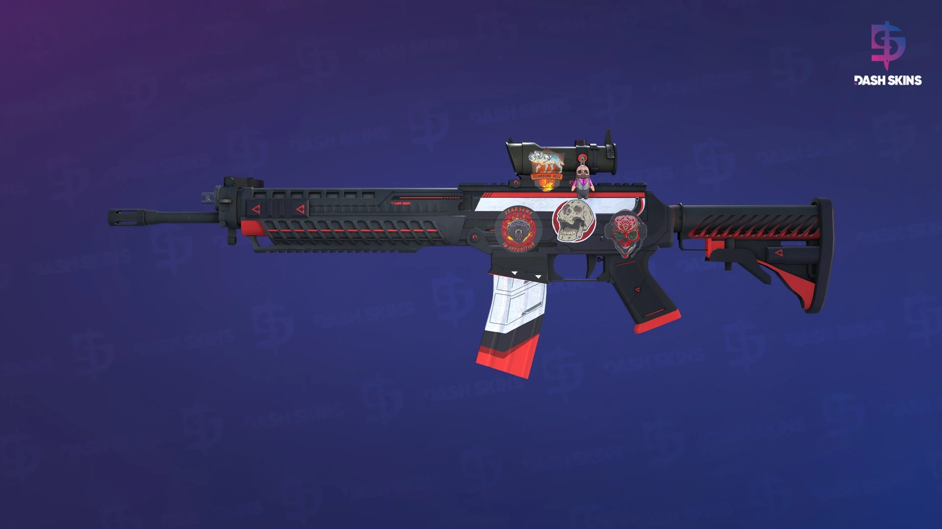 SG 553 | Cyrex (Factory New) Screenshot Playside