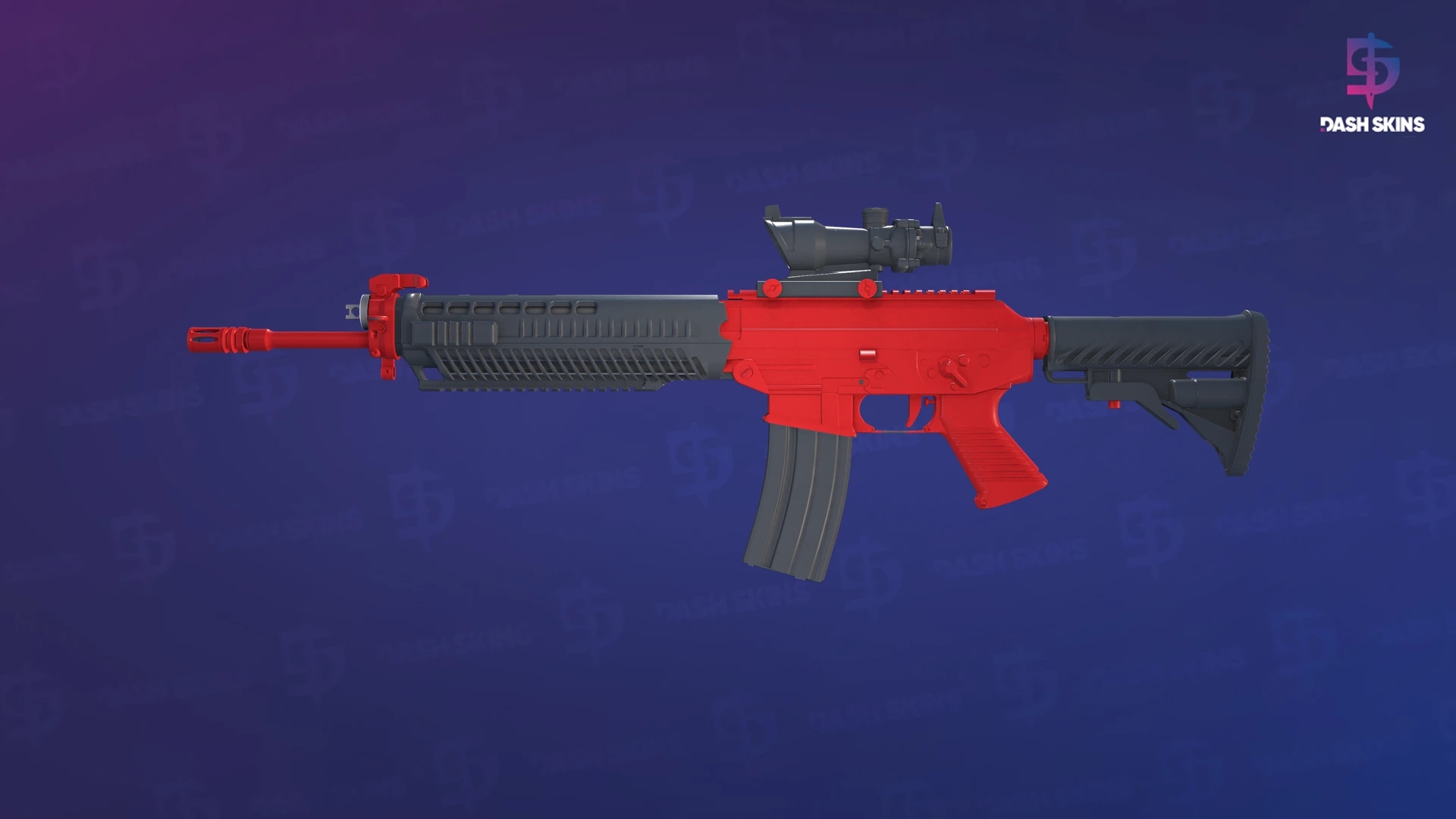 SG 553 | Candy Apple (Factory New) Screenshot Playside
