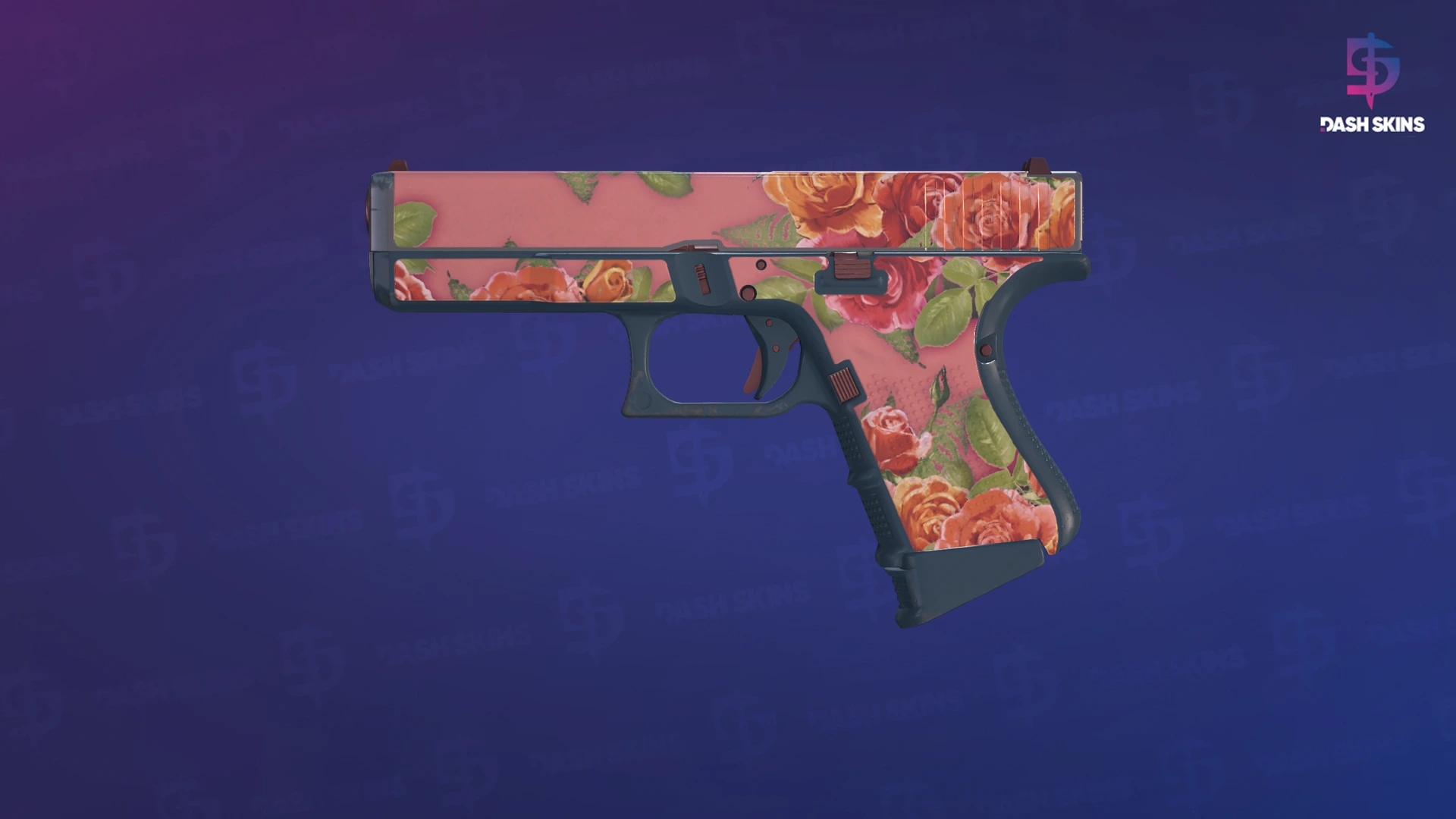 Glock-18 | Coral Bloom (Minimal Wear) Screenshot Playside