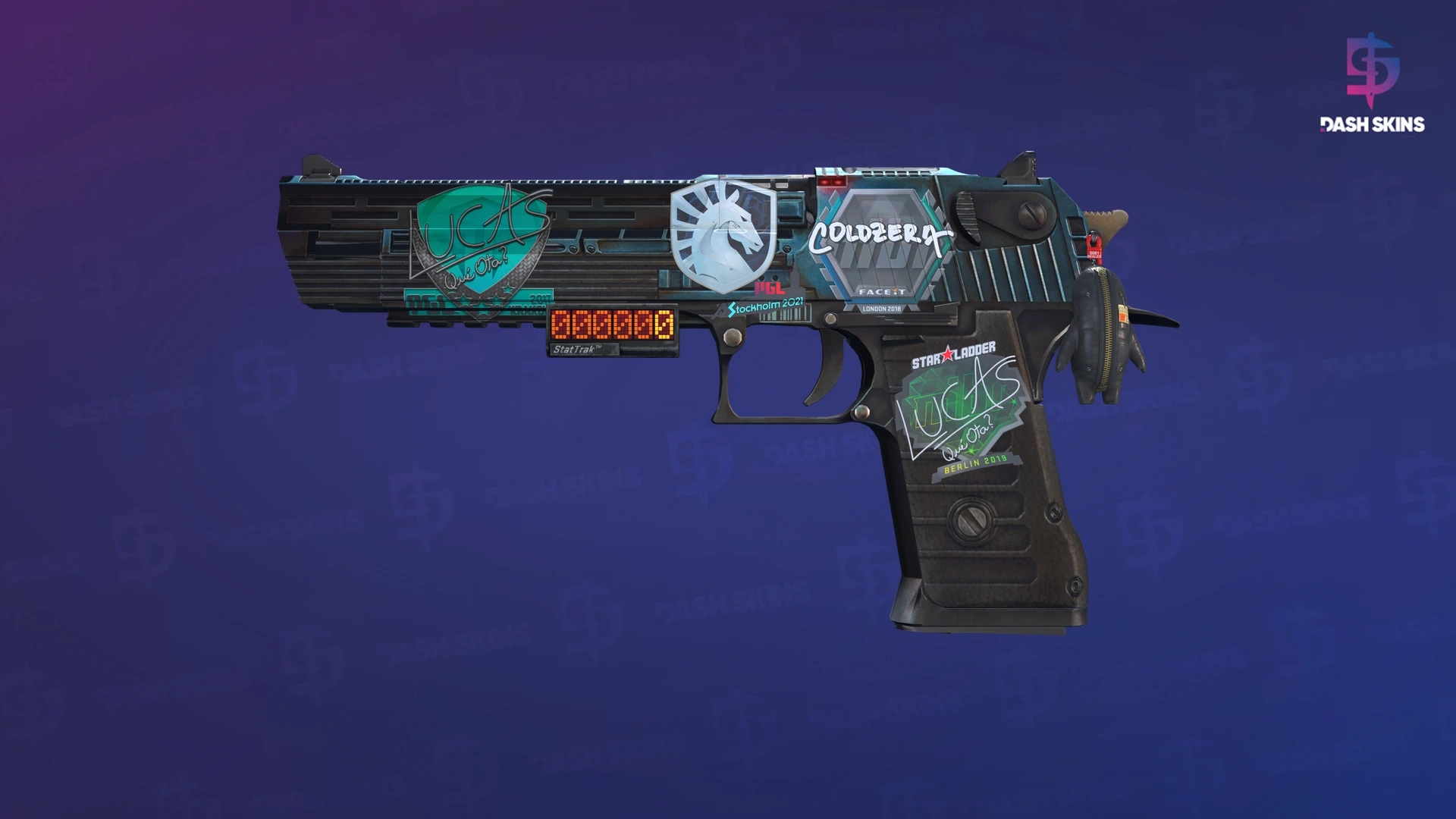 StatTrak™ Desert Eagle | Directive (Well-Worn) Screenshot Playside